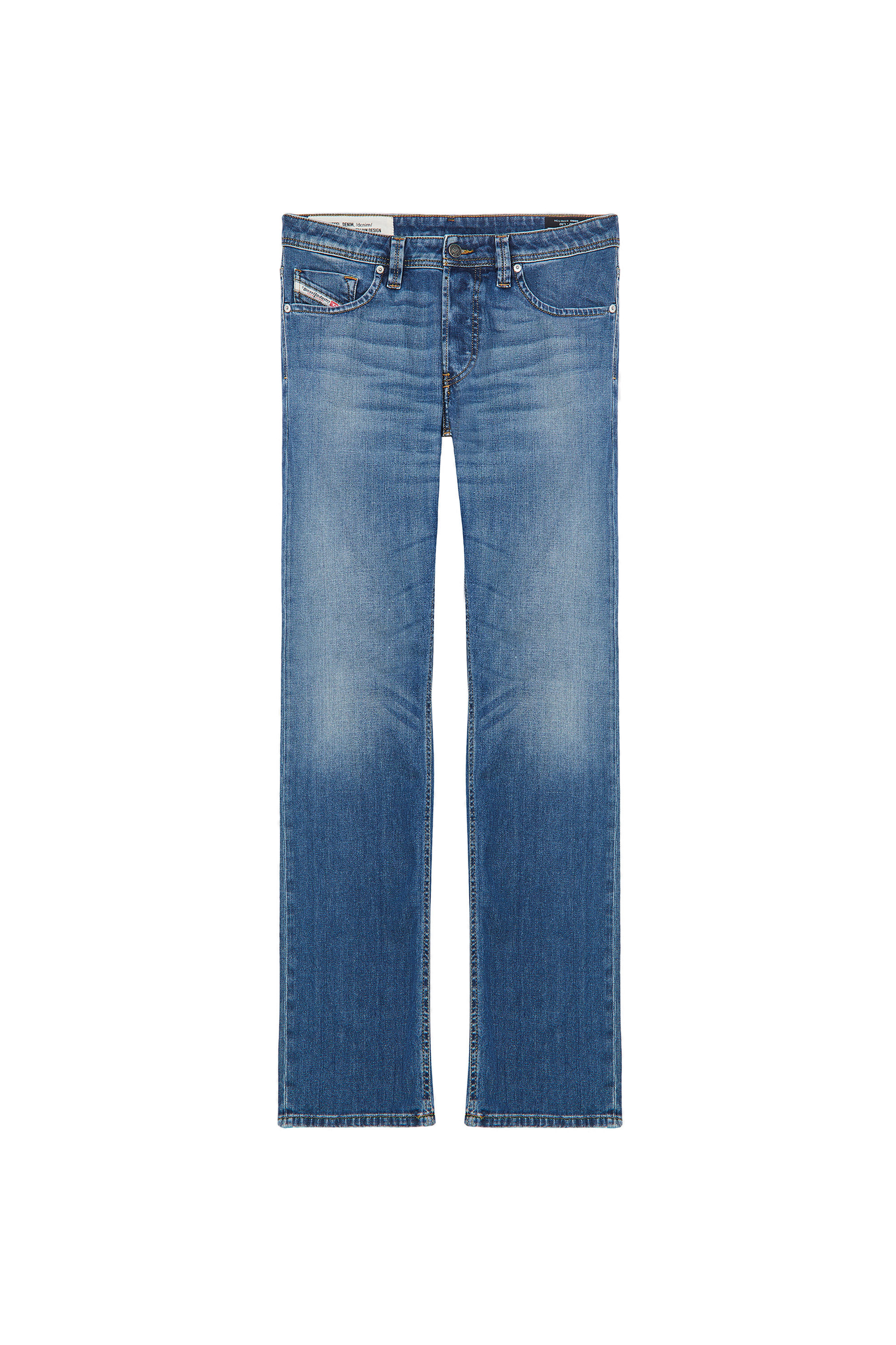 Diesel - Larkee 009EI Straight Jeans, Azul medio - Image 2