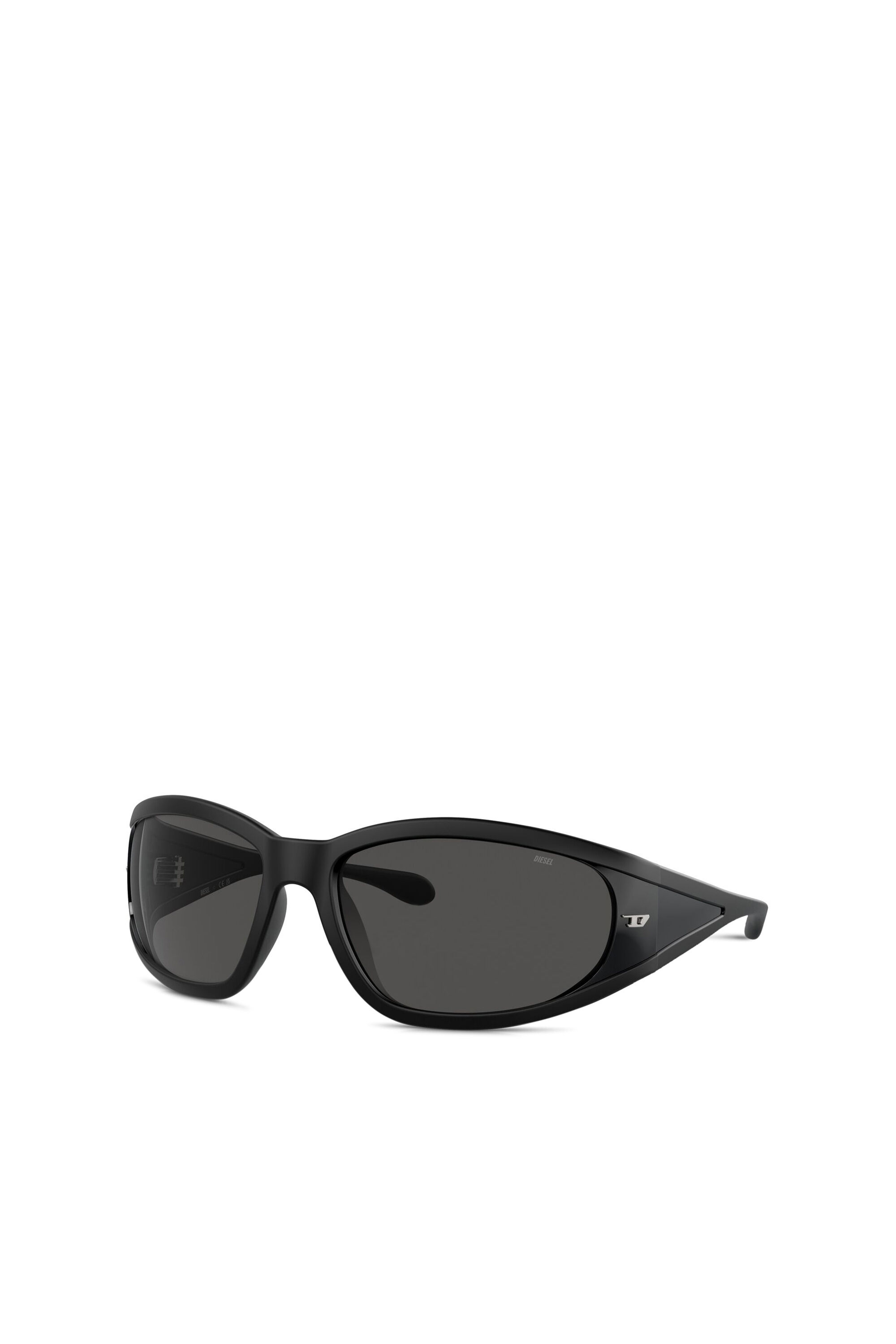 Diesel - 0DL3002, Gafas de sol rectangulares en acetato Unisex in Negro - 5