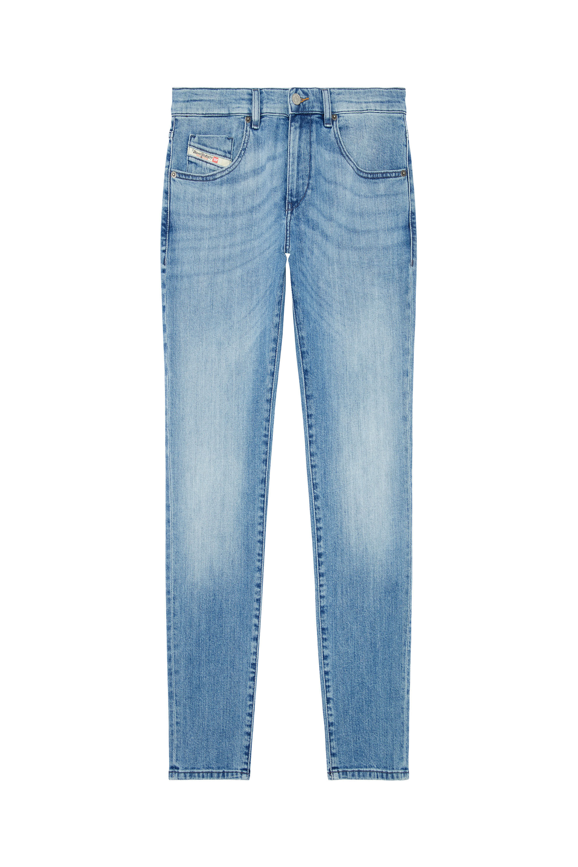 Diesel - Slim Jeans 2019 D-Strukt 0GRDI, Azul Claro - Image 2