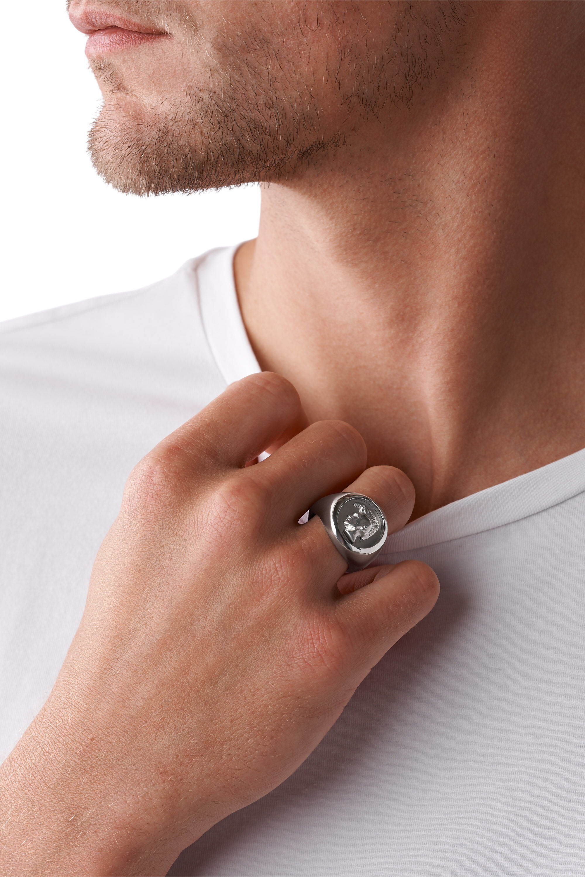 Anillo sales diesel hombre