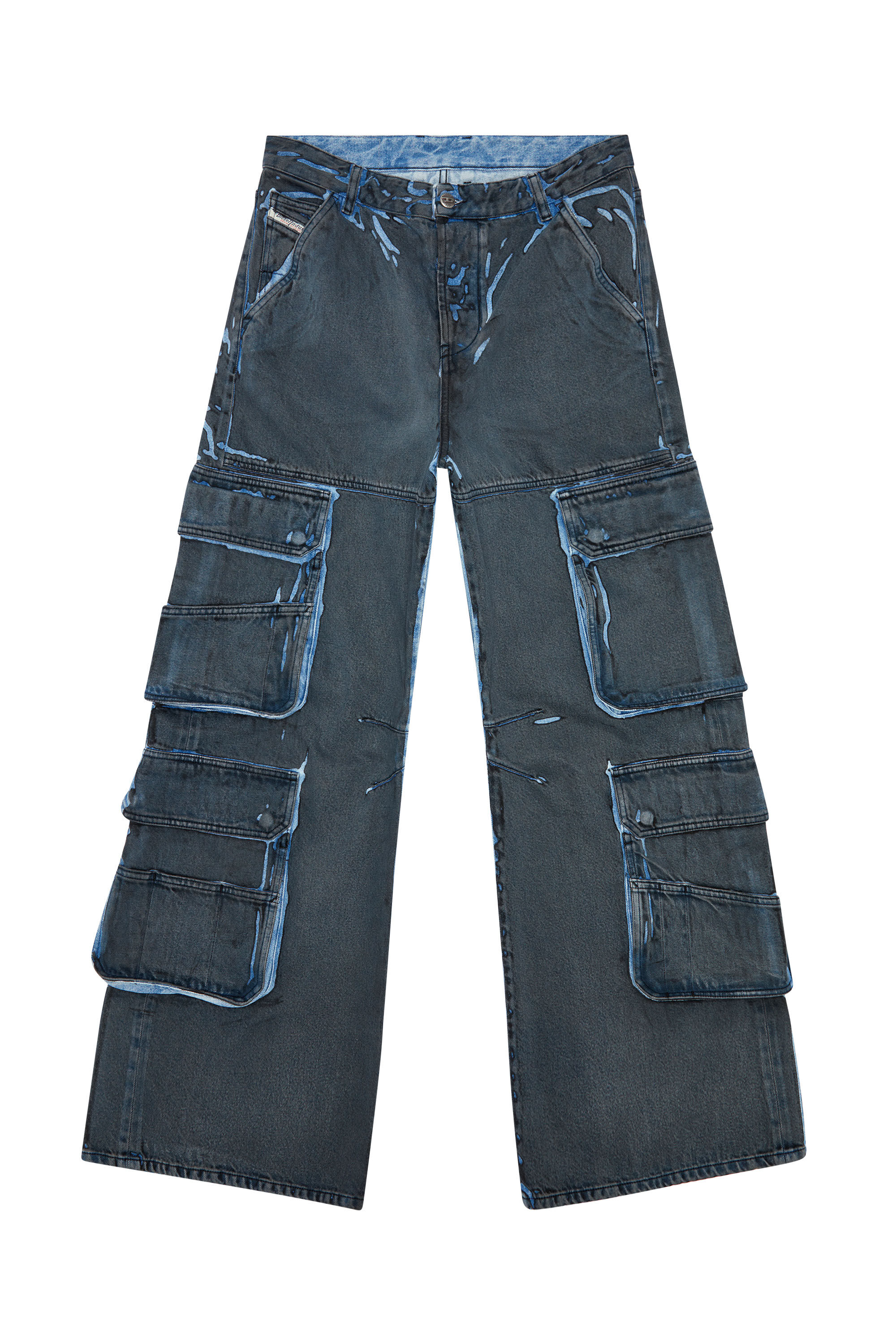 Diesel - Straight Jeans 1996 D-Sire 09K45, Azul Oscuro - Image 2