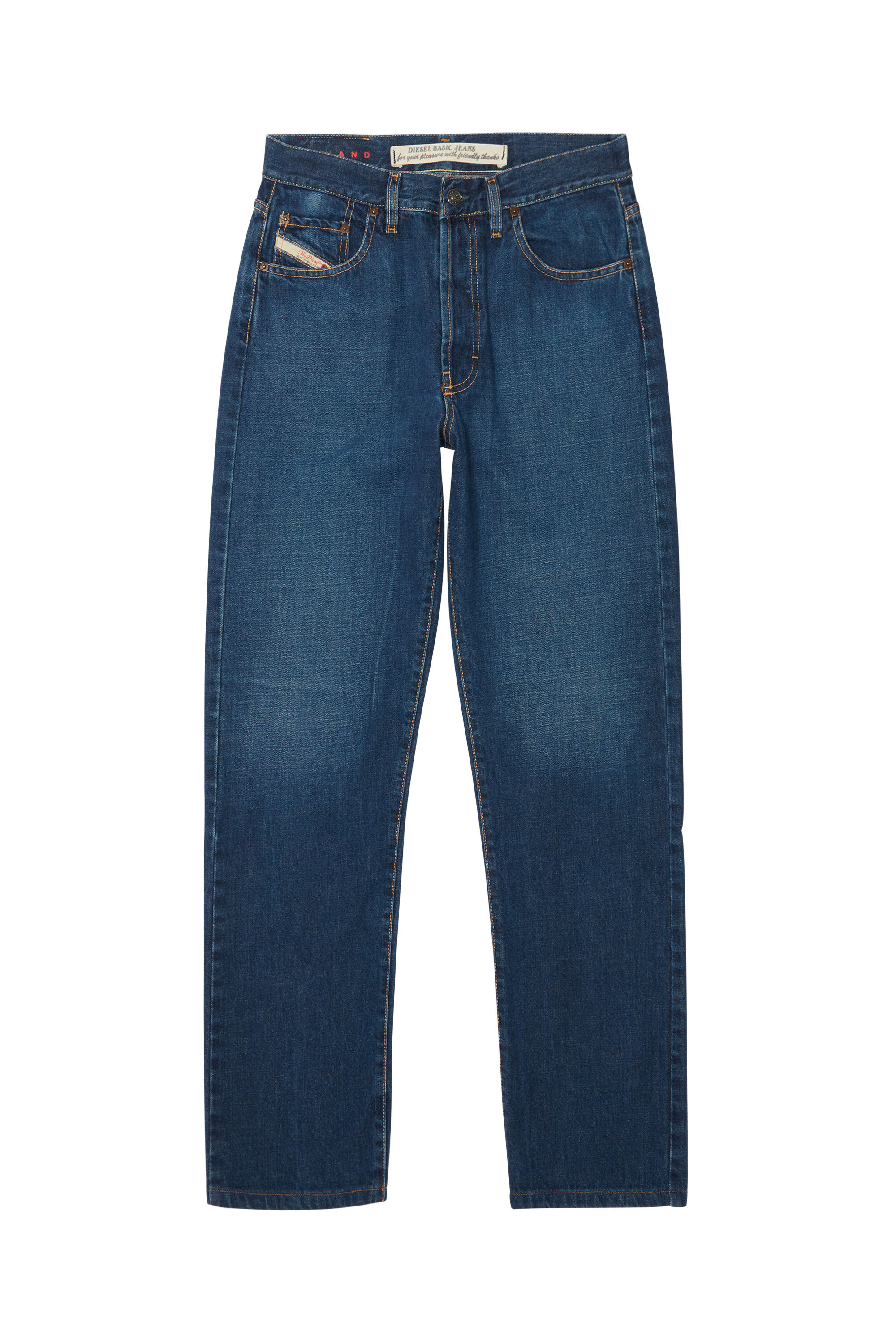 Diesel - SH DENIM PANT, Diesel Hombre - Vaqueros Azul oscuro Hombre in Azul marino - 1