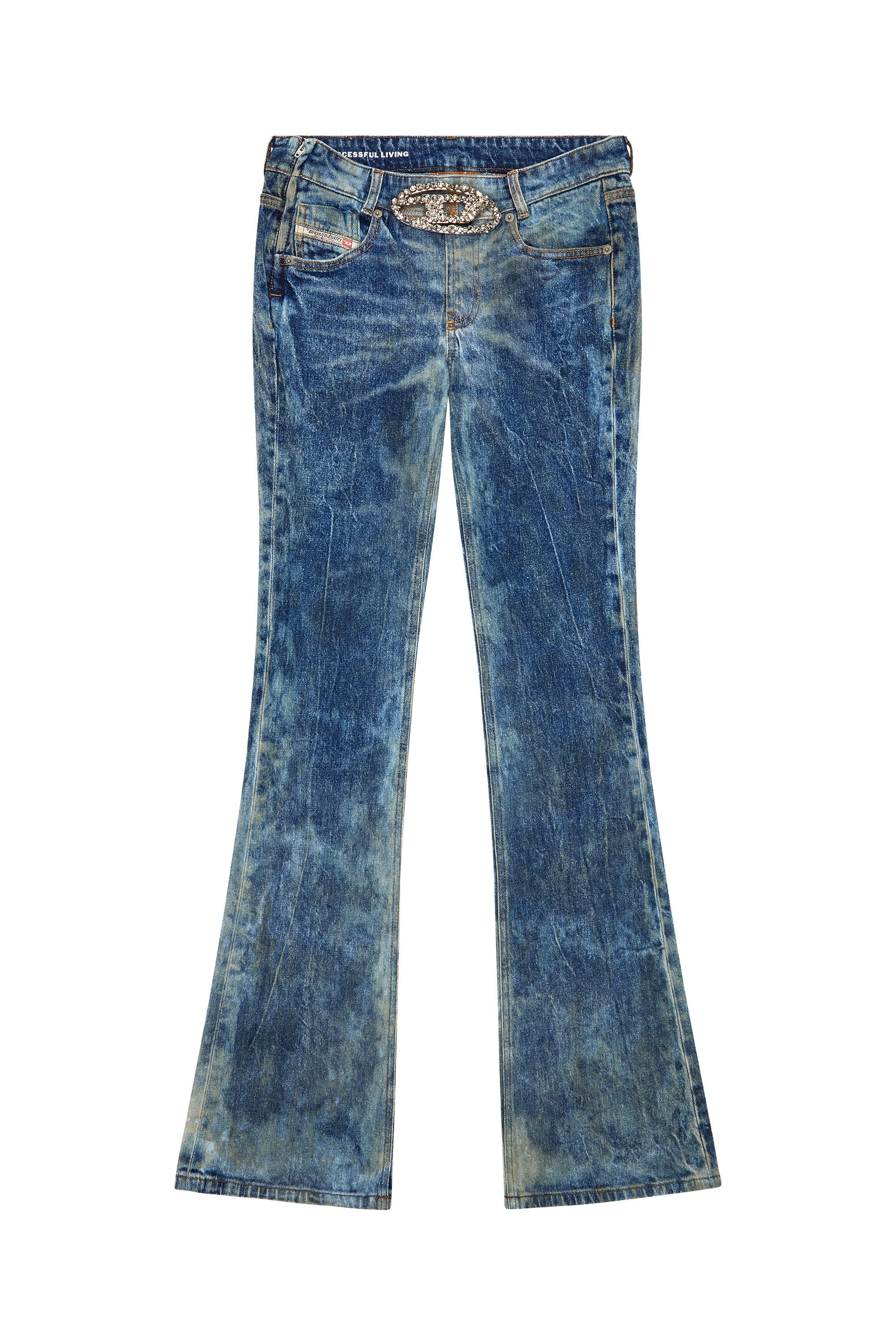 Diesel - Bootcut and Flare Jeans 1969 D-Ebbey 0PGAL, Azul Oscuro - Image 2