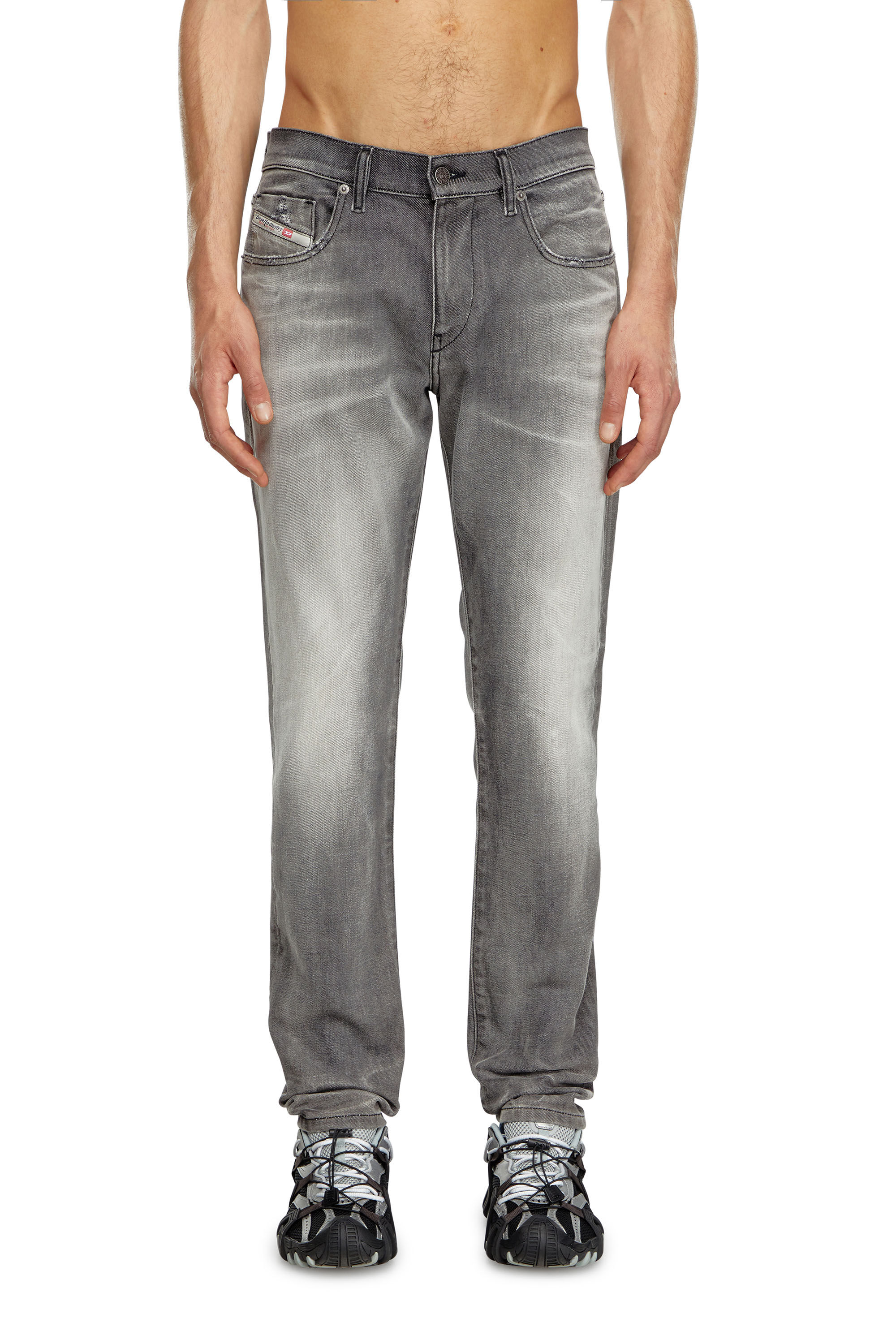 Vaqueros Hombre Slim Gris oscuro Diesel 2019 D Strukt