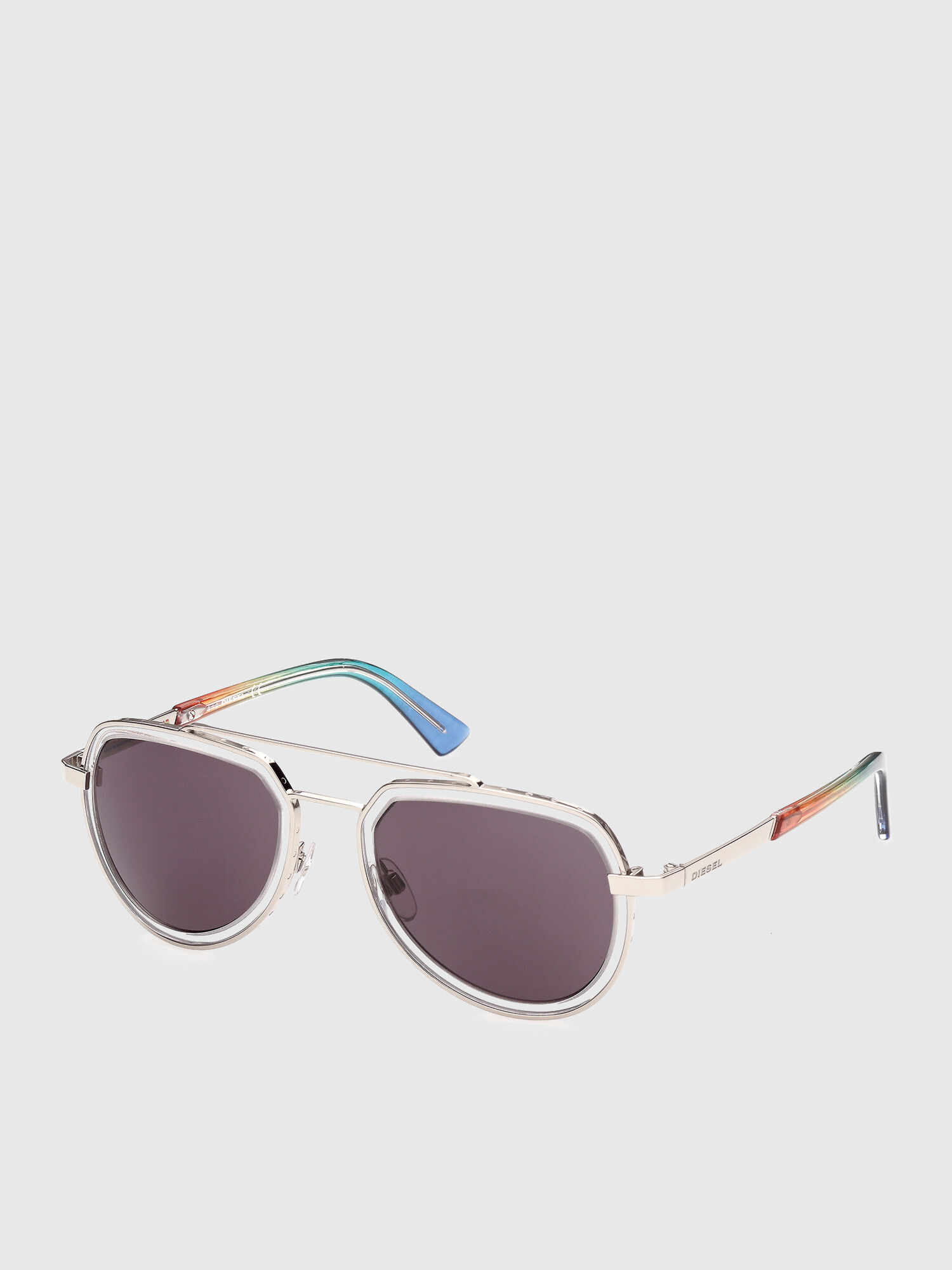 Diesel - DL0266, Gafas de estilo aviador con temática "Pride" Unisex in Multicolor - 2