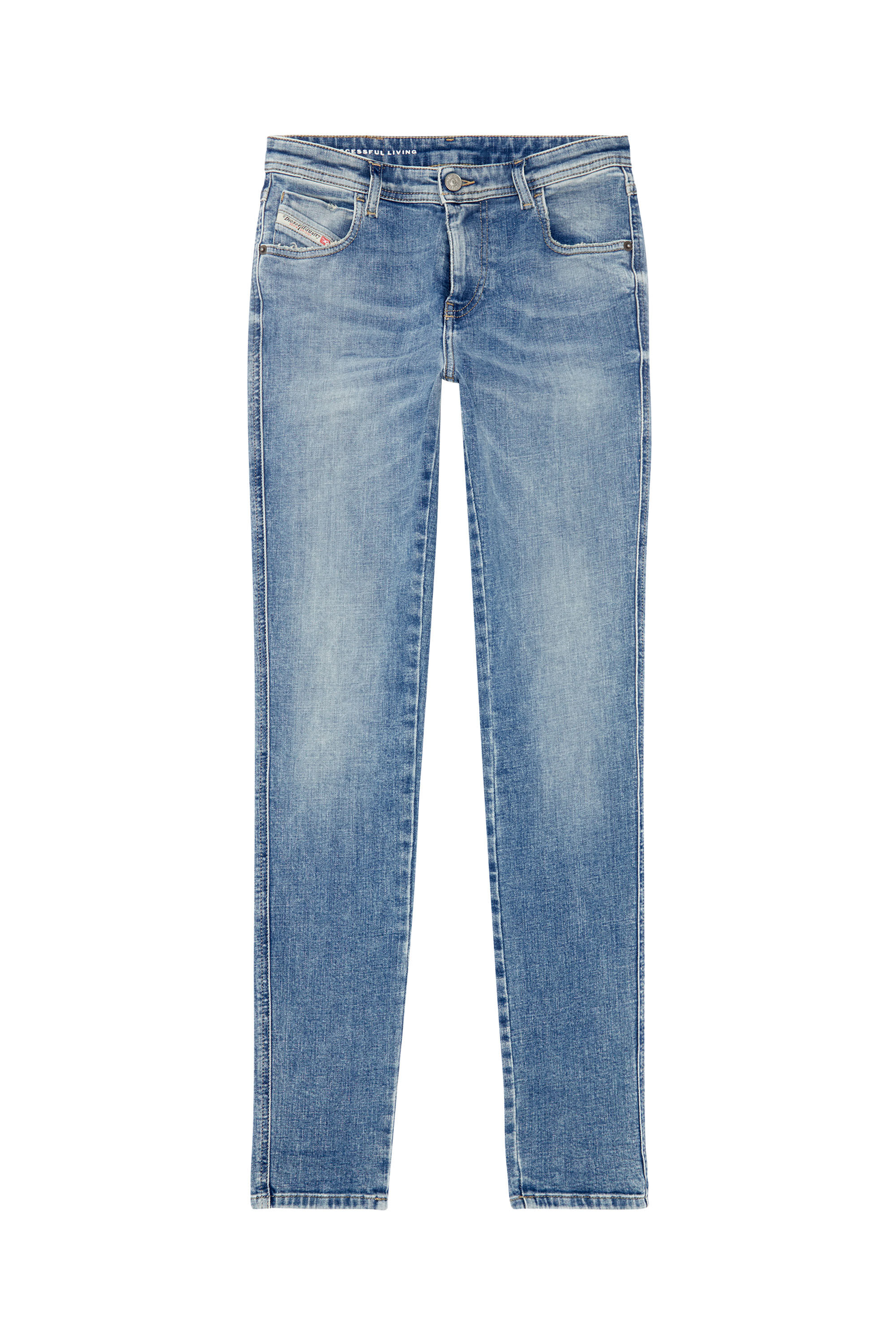 Diesel - Skinny Jeans 2015 Babhila 09J21, Azul Claro - Image 2