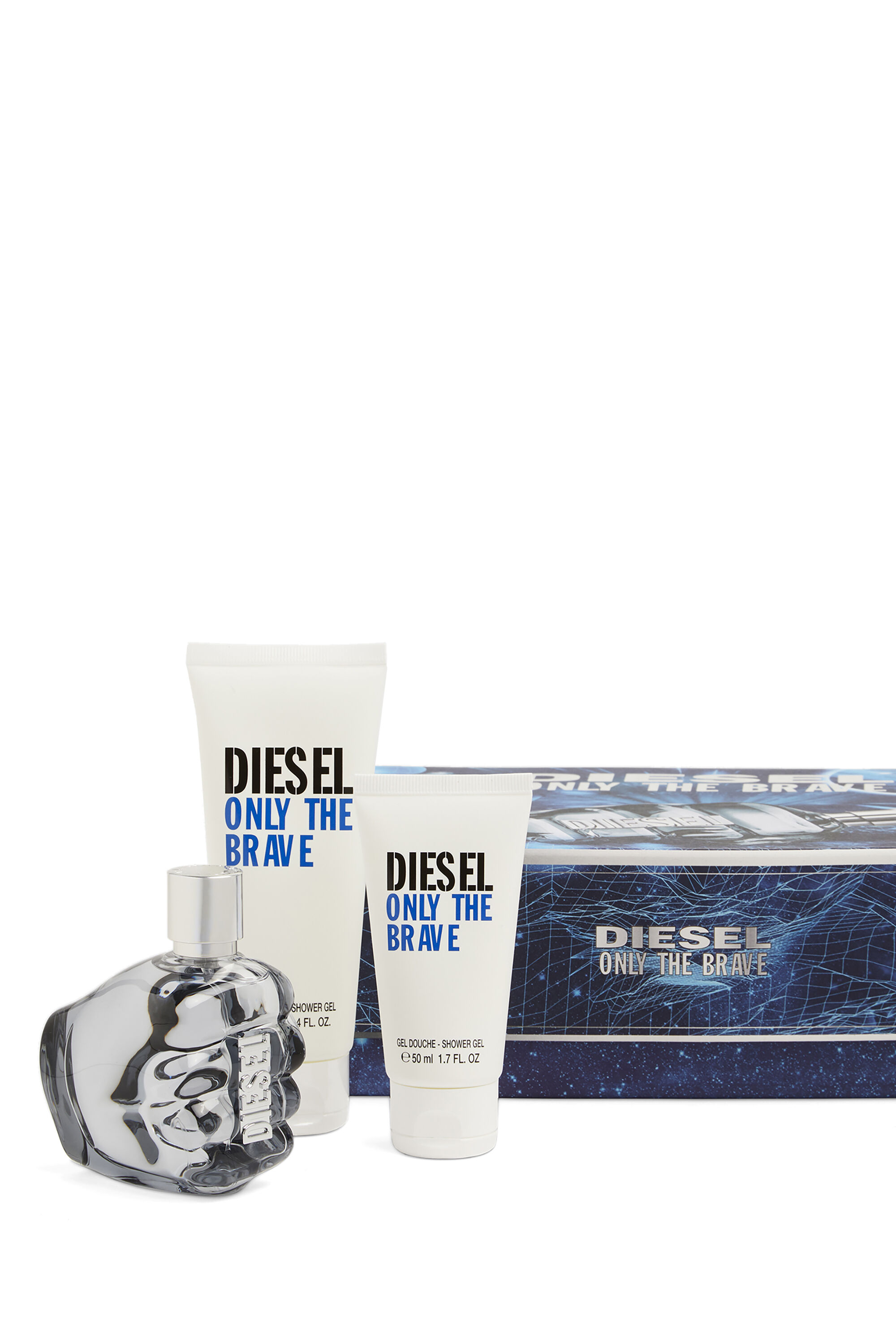 Diesel - ONLY THE BRAVE 75ML GIFT SET, Azul - Image 1