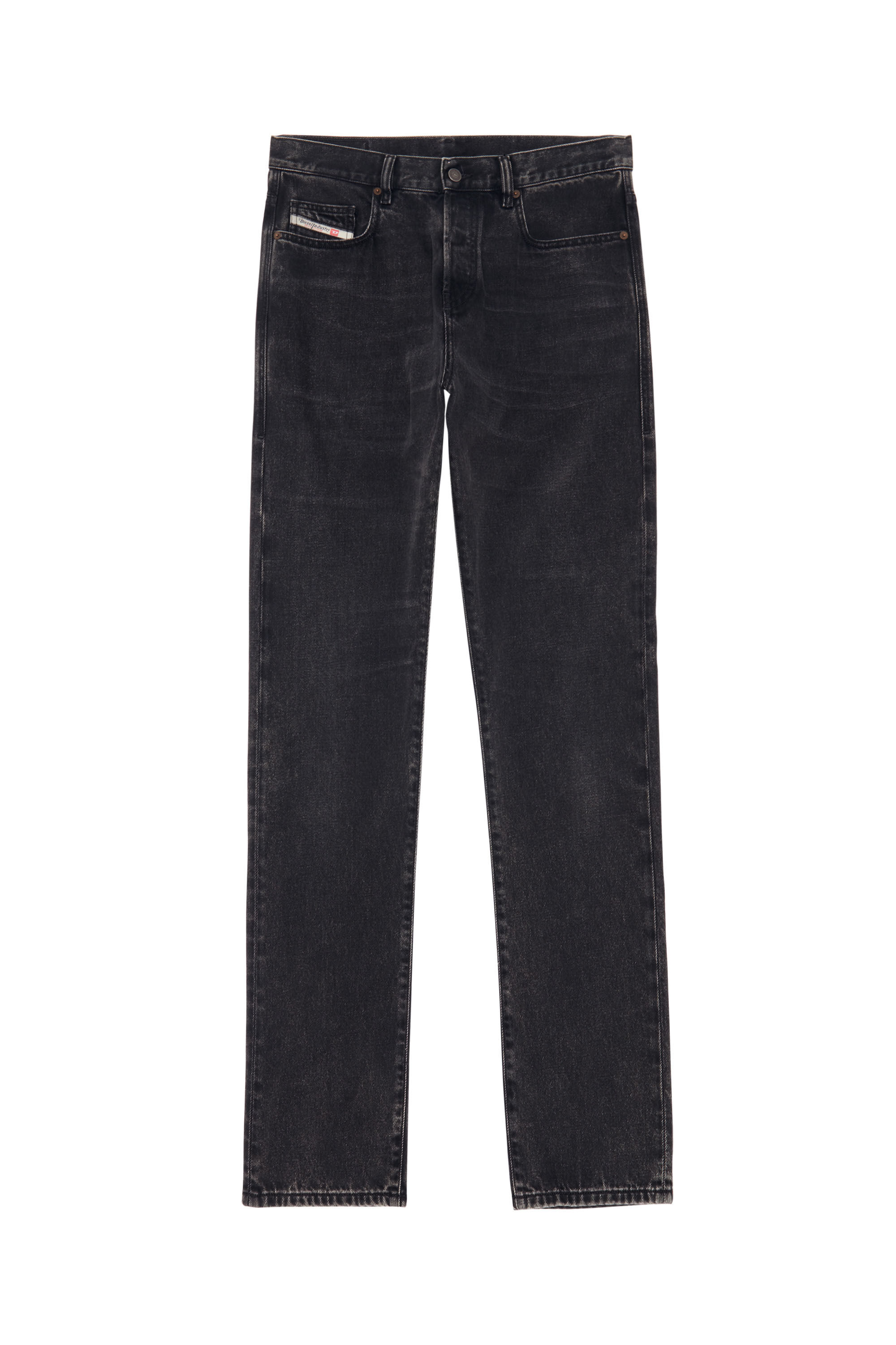 Diesel - 2015 Babhila Z870G Skinny Jeans, Negro/Gris oscuro - Image 2