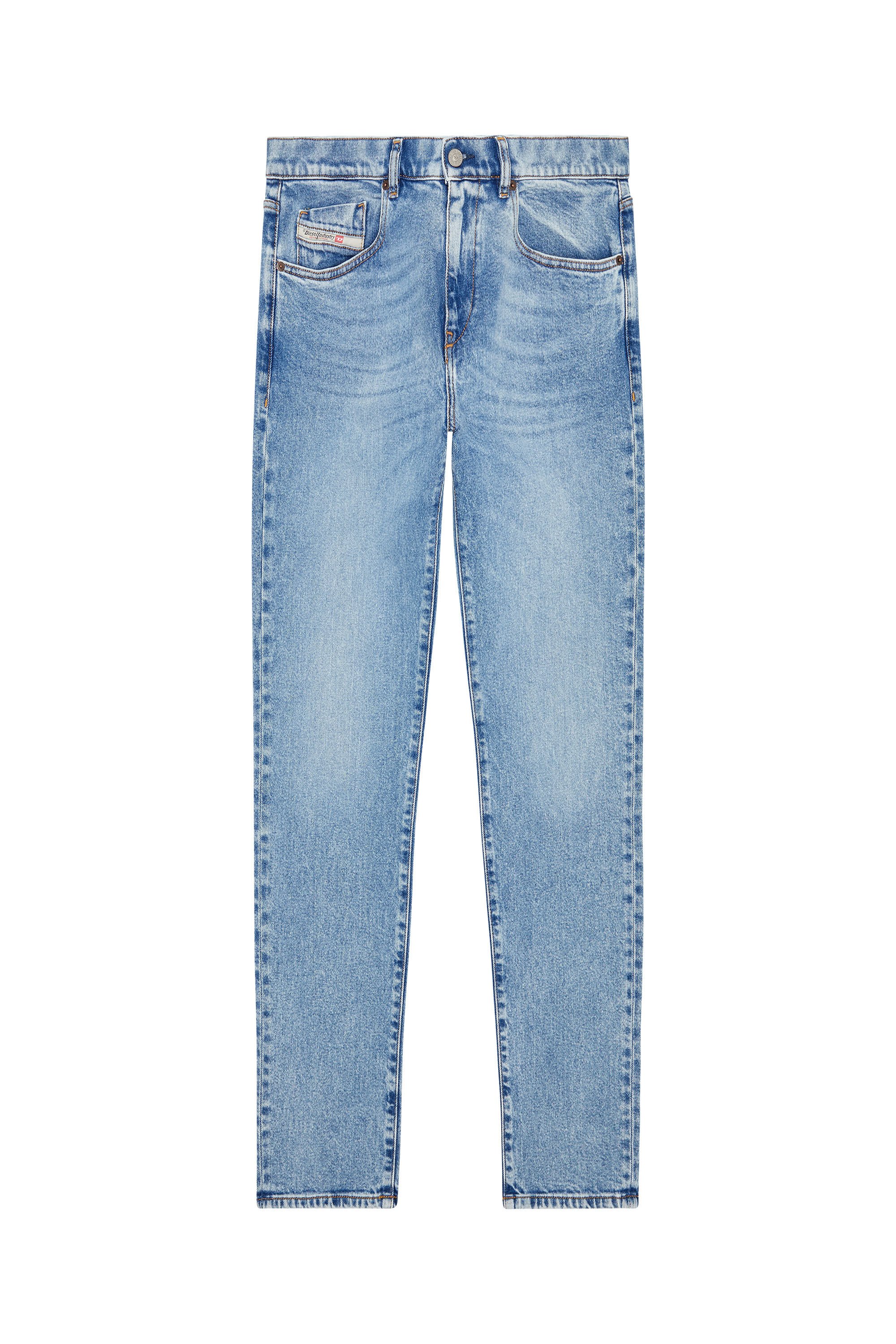 Diesel - Slim Jeans 2019 D-Strukt 9B92L, Azul Claro - Image 2
