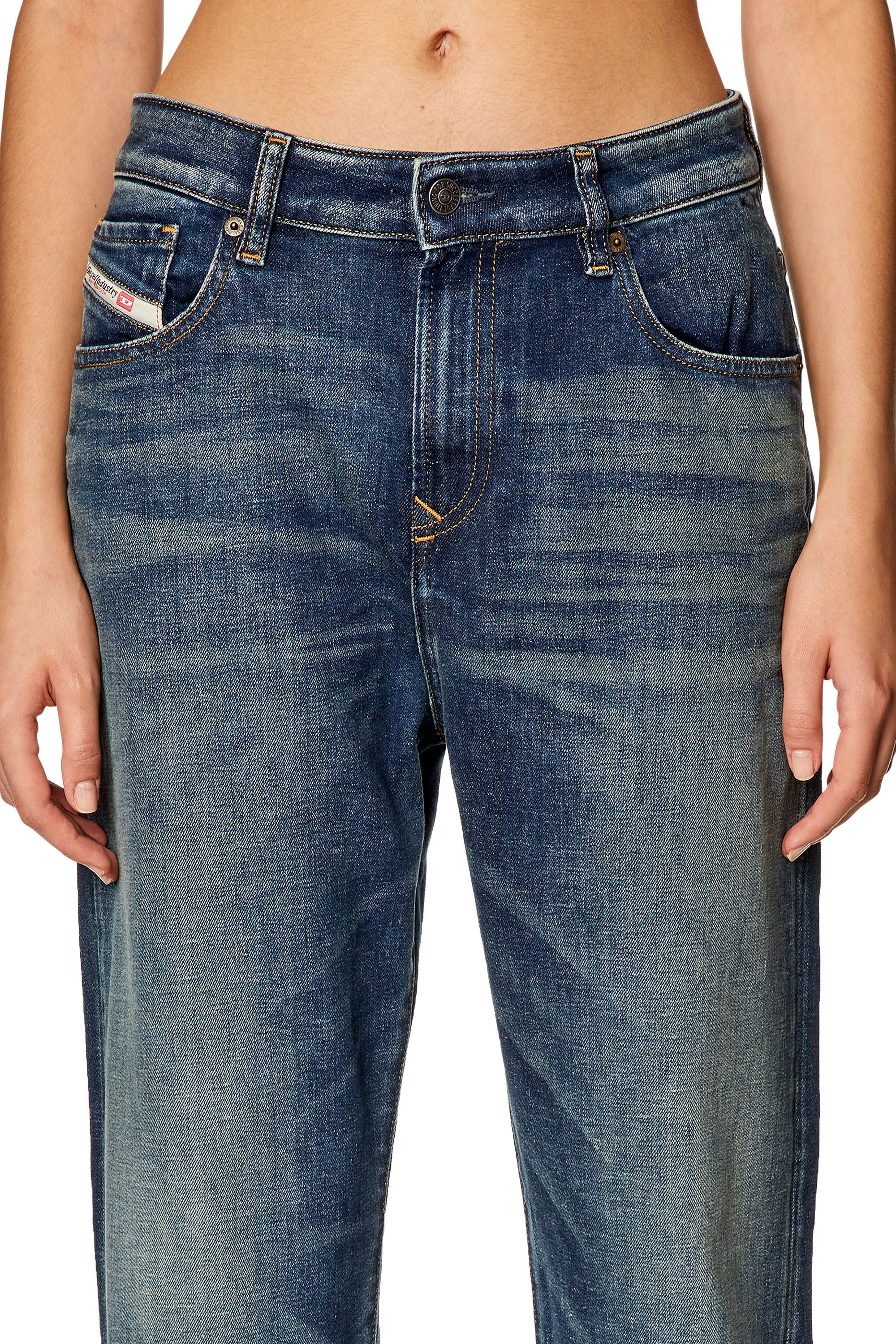 Diesel - Straight Jeans 1999 D-Reggy 09H49, Azul Oscuro - Image 5