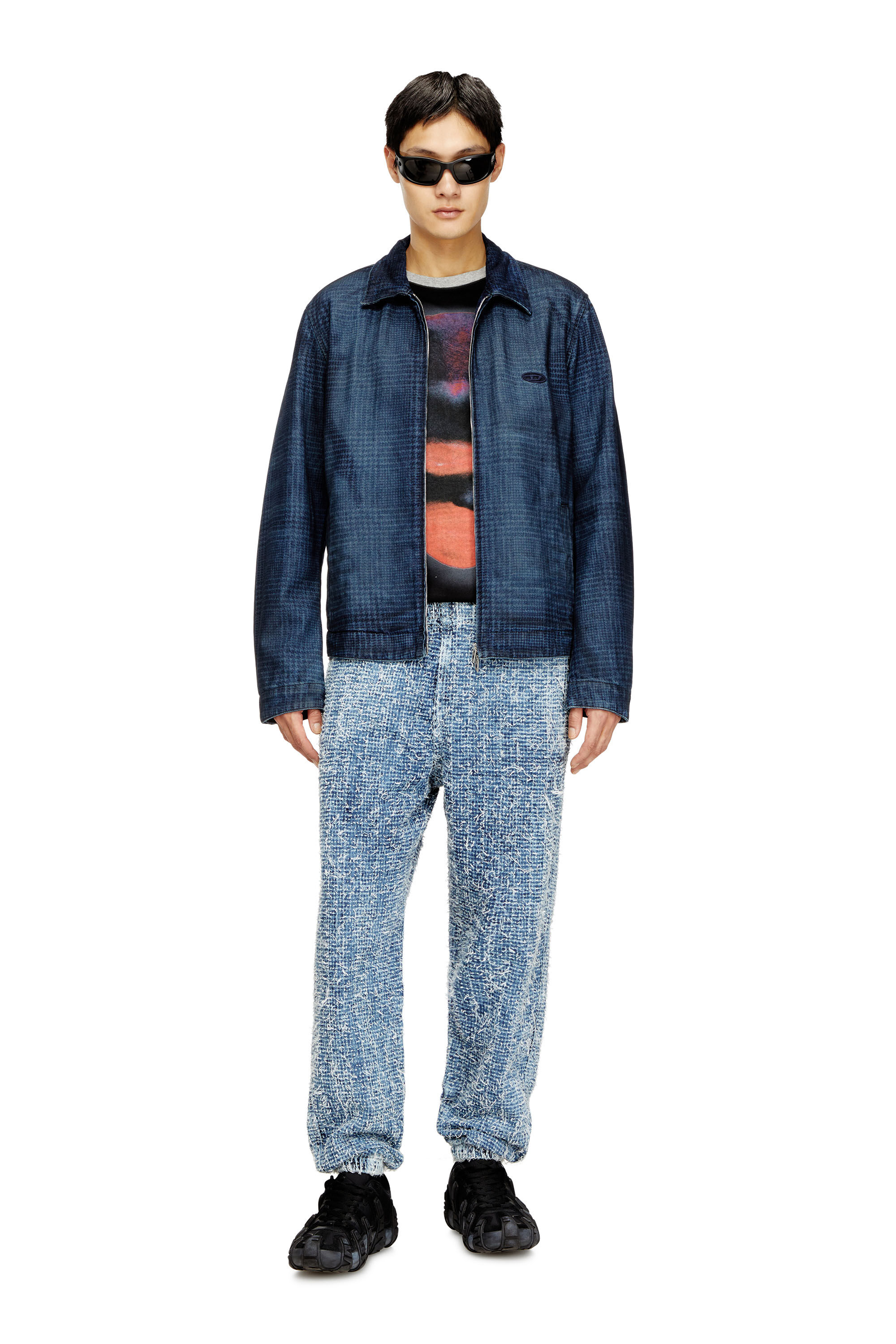 Diesel - Slim Jeans D-Labb 0ADCI Unisex, Azul Claro - 1