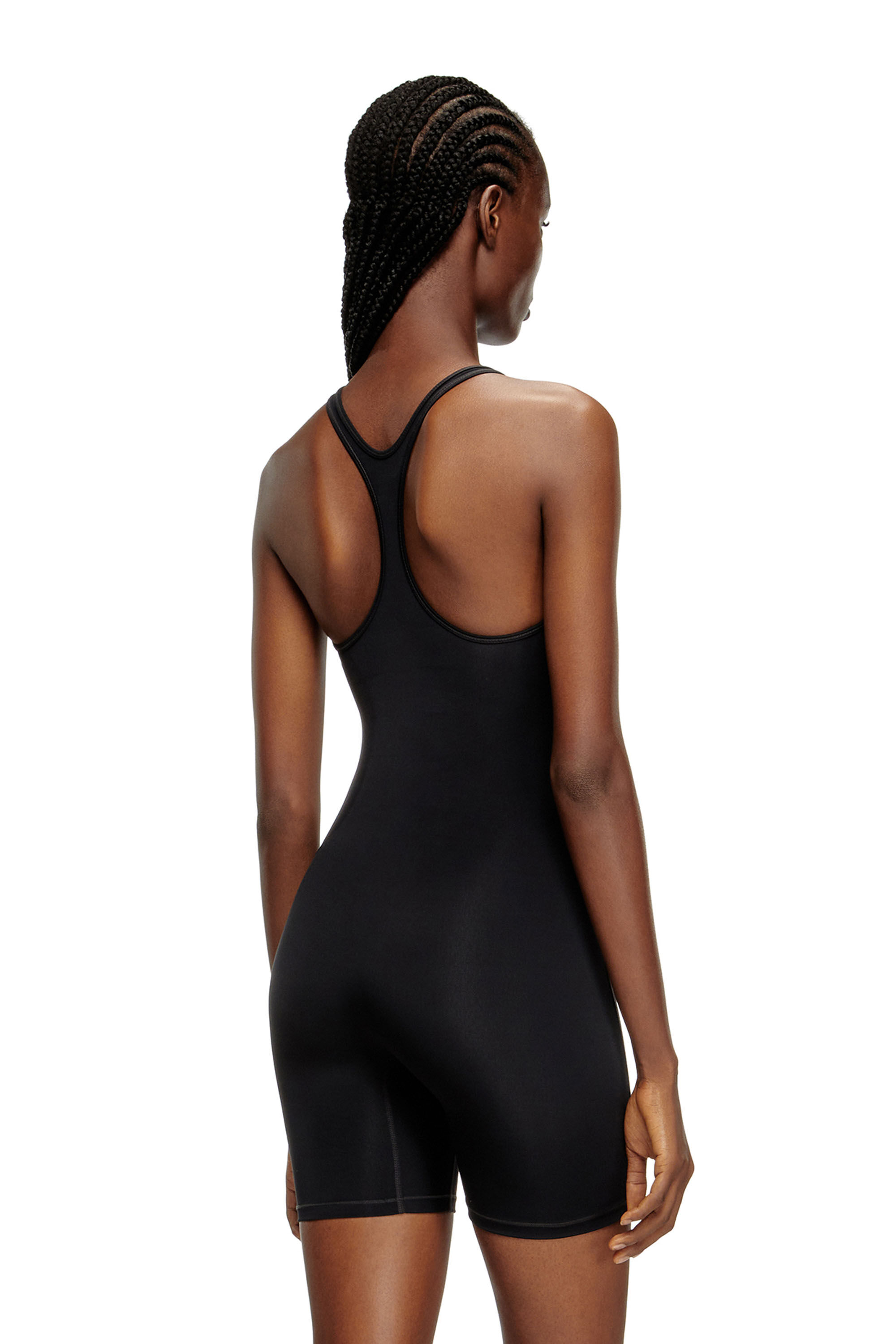 Diesel - NYDIA-UTLT, Mono con espalda deportiva Mujer in Negro - 4