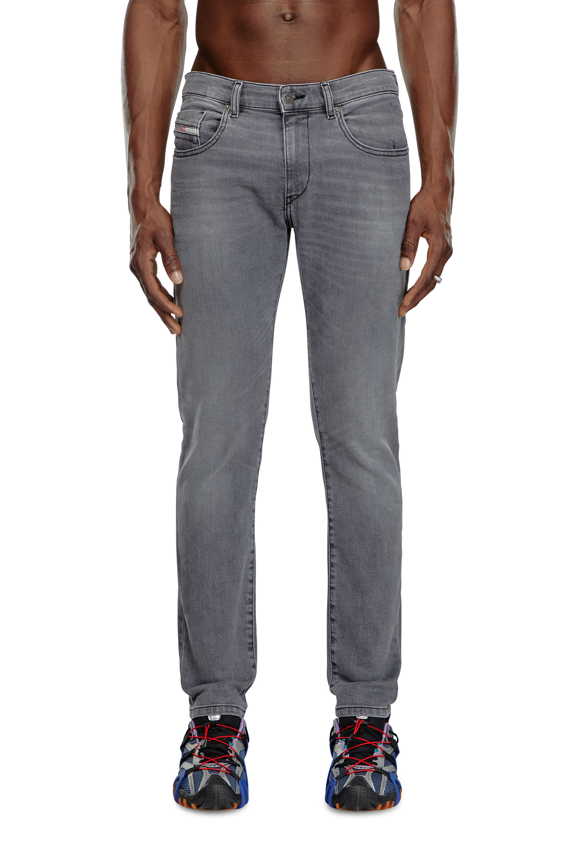 Diesel - Slim Jeans 2019 D-Strukt 0GRDK Hombre, Gris oscuro - 2