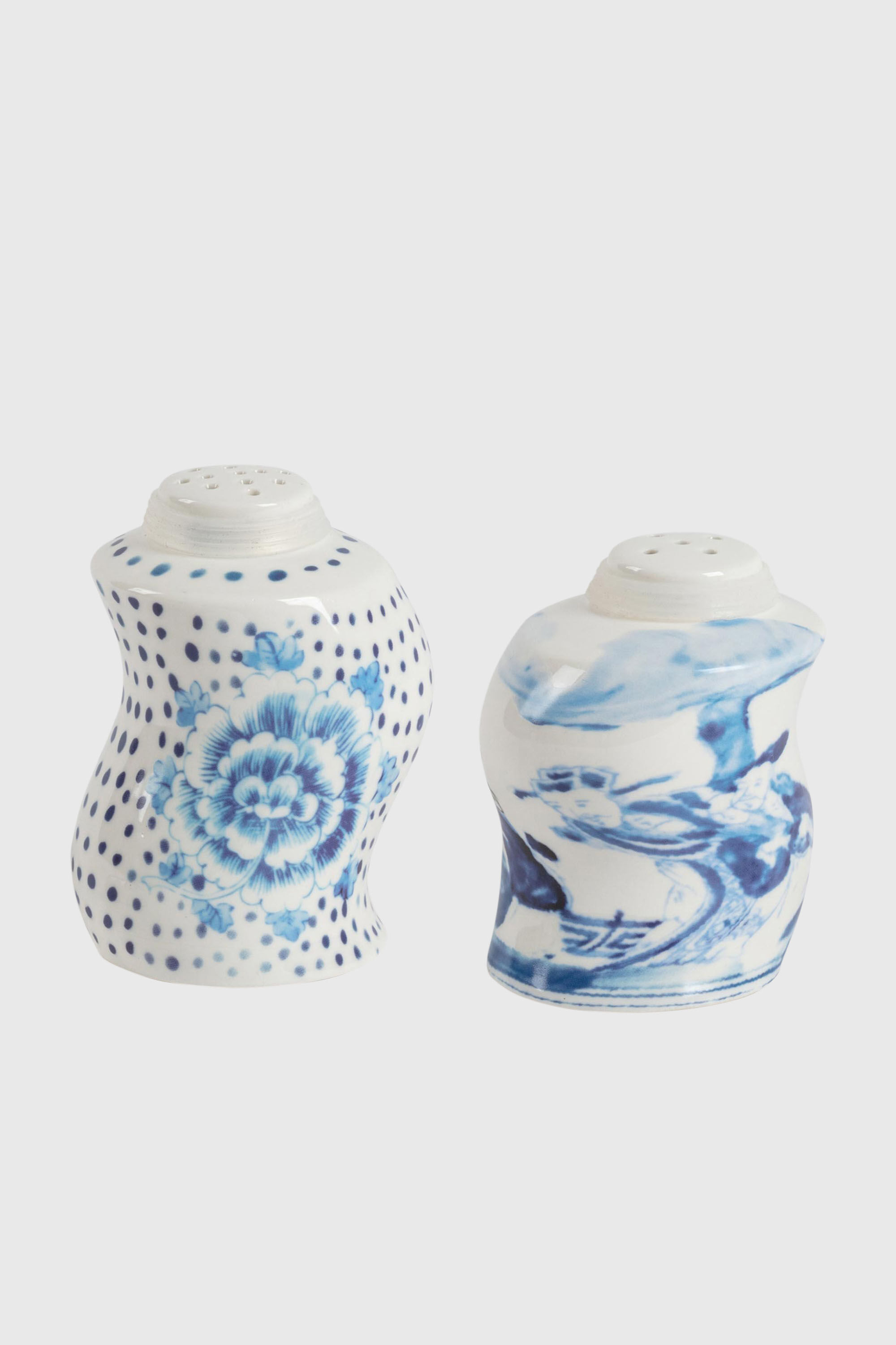 Diesel - 11289 PORCELAIN SPICES SHAKER SET "CLASS, Set de especieros de porcelana Unisex in Multicolor - 3