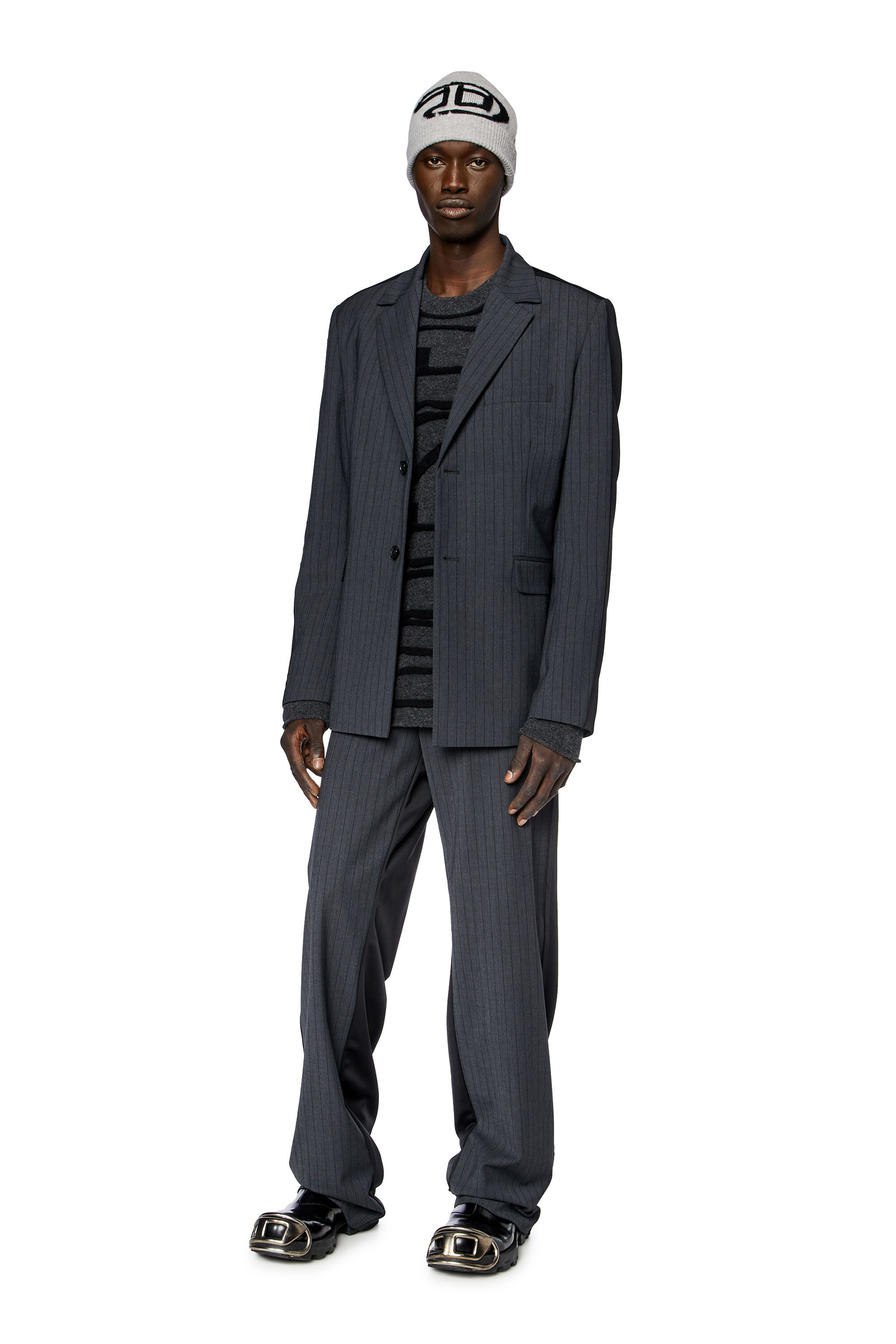 Grey diesel jumper deals