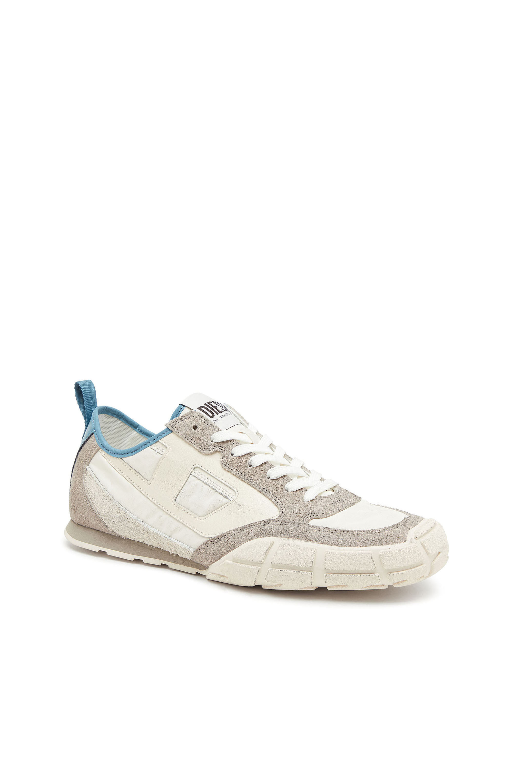 Diesel - S-PAGODHA LOW, S-Pagodha - Zapatillas de piel y nailon Hombre in Multicolor - 6