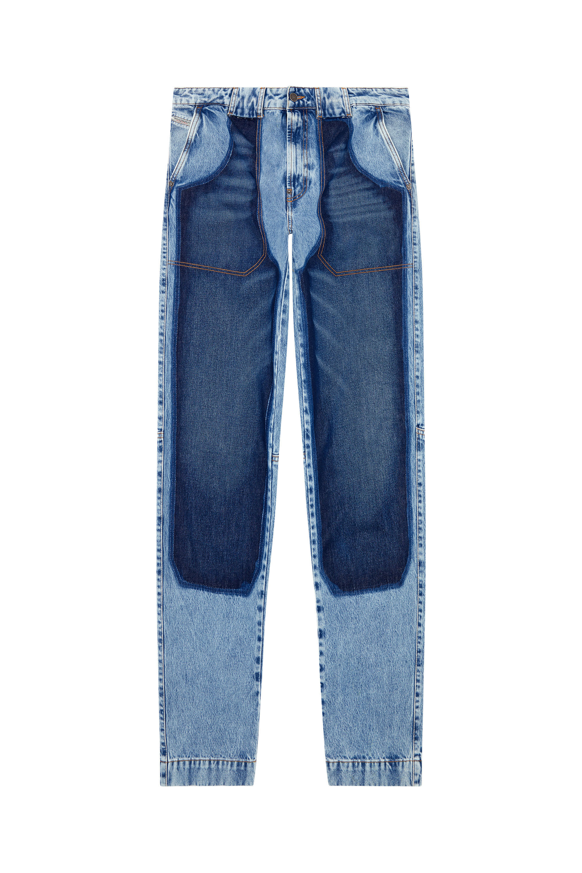 Diesel - Tapered Jeans D-P-5-D 0GHAW, Azul Claro - Image 2