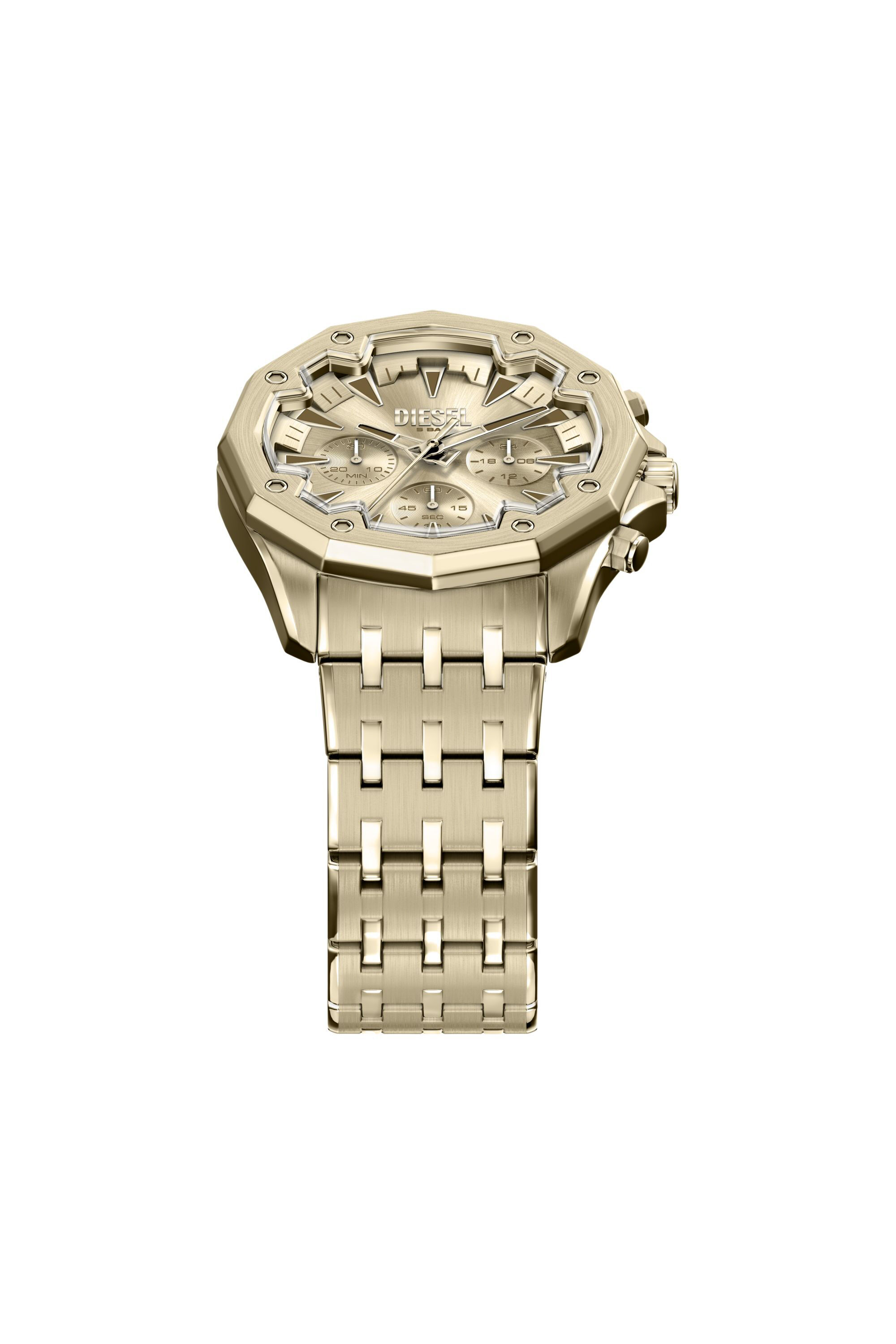 Diesel - DZ4707 WATCH, Reloj Stinger de acero inoxidable en tono dorado Hombre in Dorado - 4