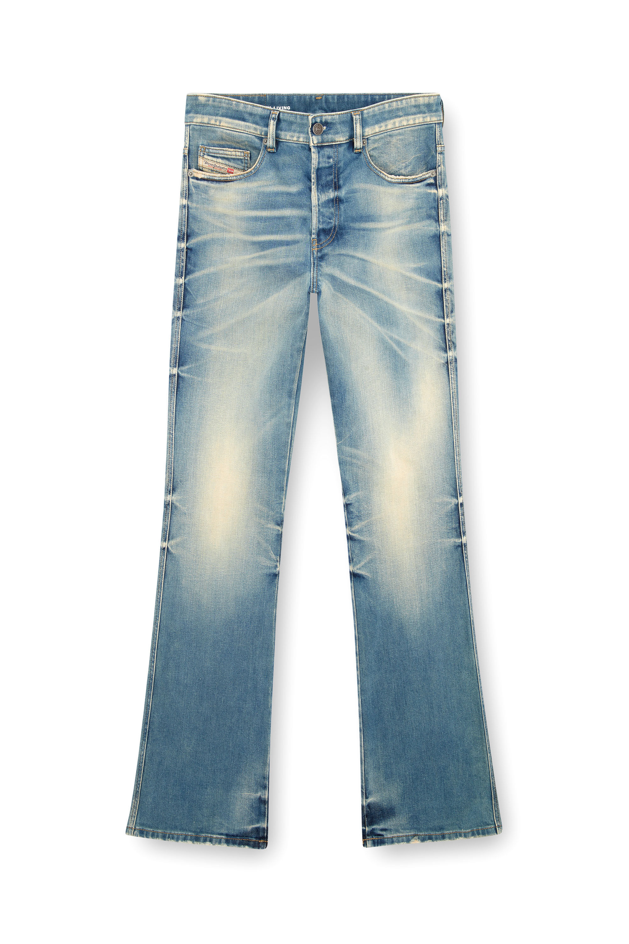 Diesel - Bootcut Jeans 1998 D-Buck 09J62, Hombre Bootcut Jeans - 1998 D-Buck in Azul marino - Image 2