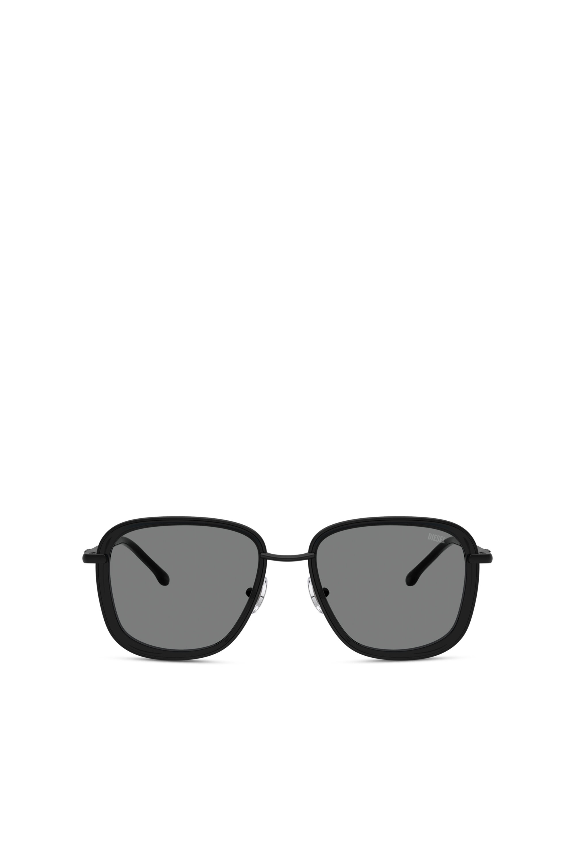 Diesel - 0DL1017, Gafas de sol cuadradas Unisex in Negro - 1