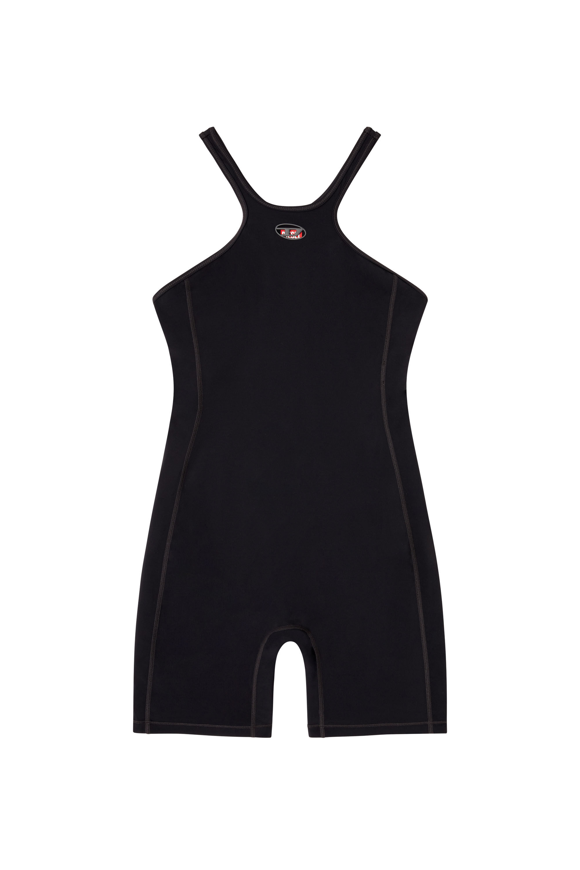 Diesel - NYDIA-UTLT, Mono con espalda deportiva Mujer in Negro - 2