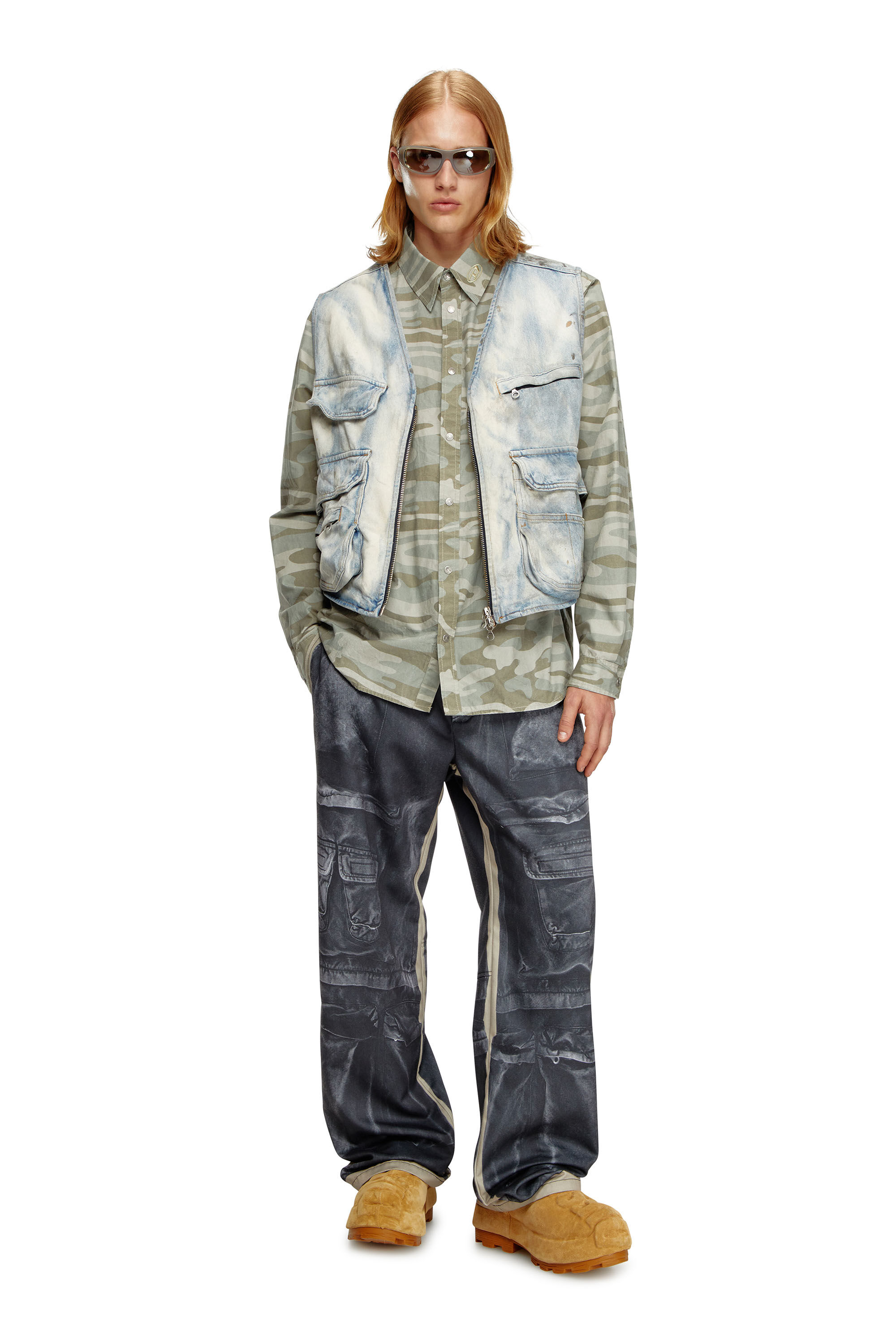 Camisa de camuflaje hombre sales