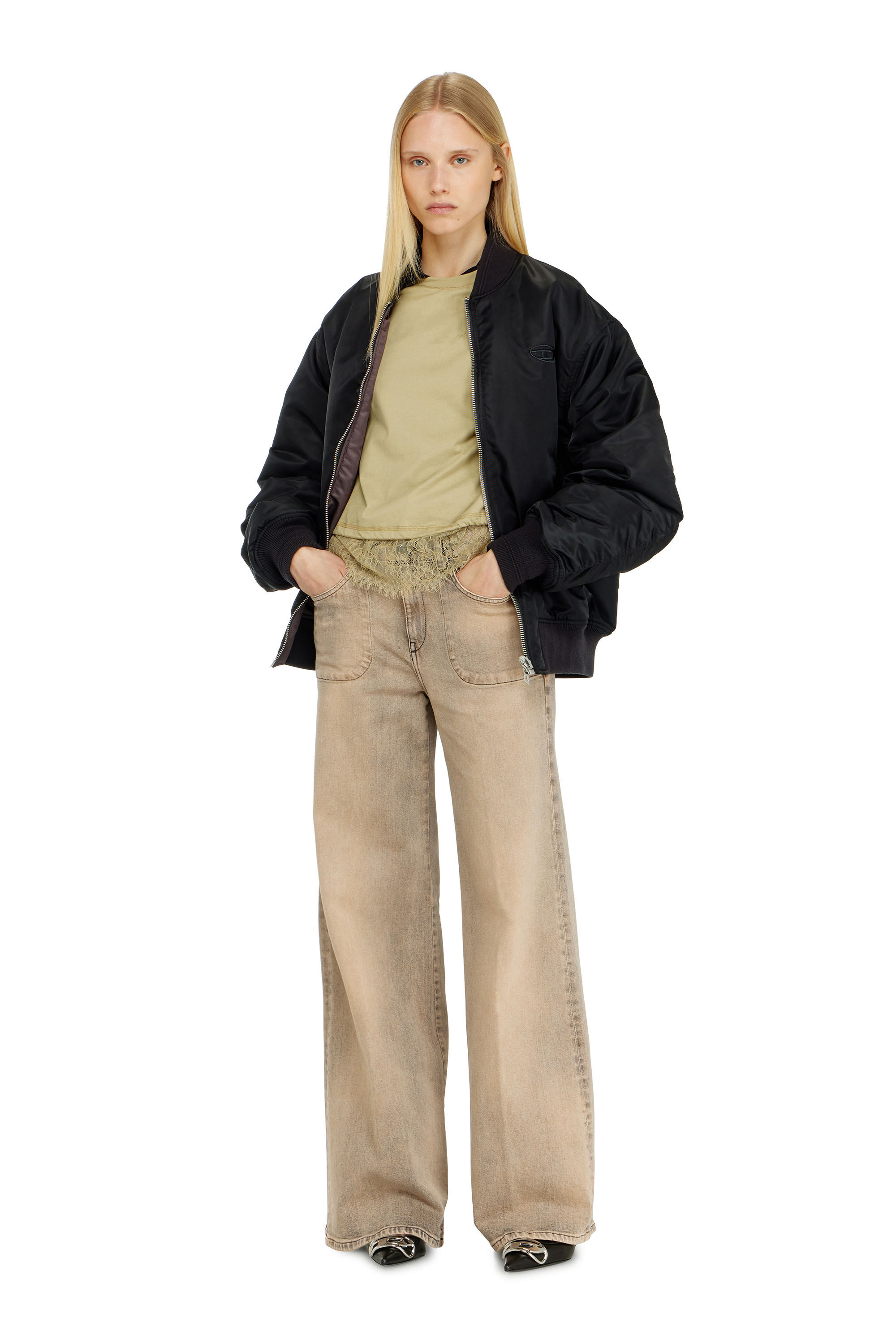 Diesel - Flare Jeans 1978 D-Akemi 09P53 Mujer, null - 2