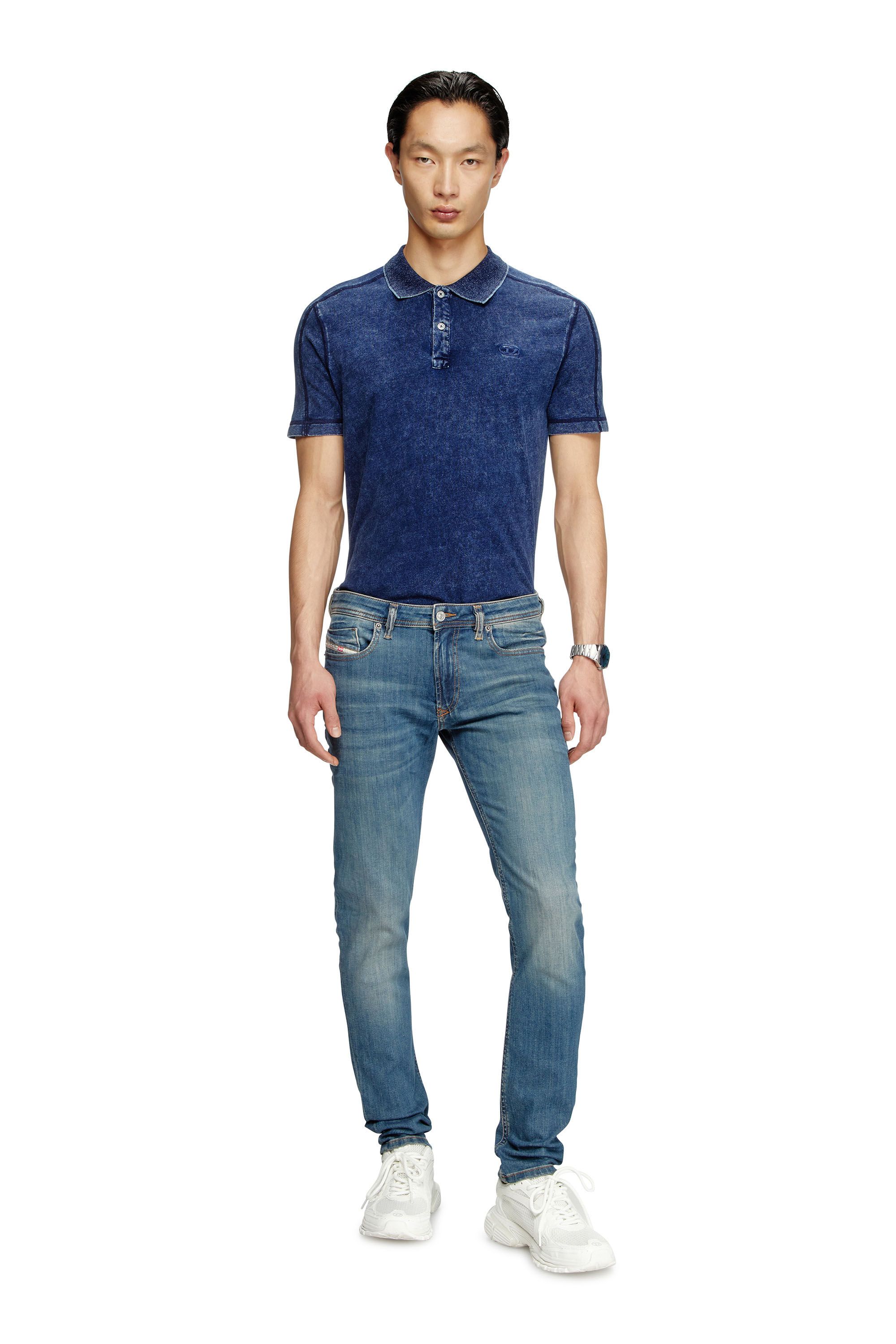 Diesel - Skinny Jeans 1979 Sleenker 0BMBT Hombre, Azul medio - 1