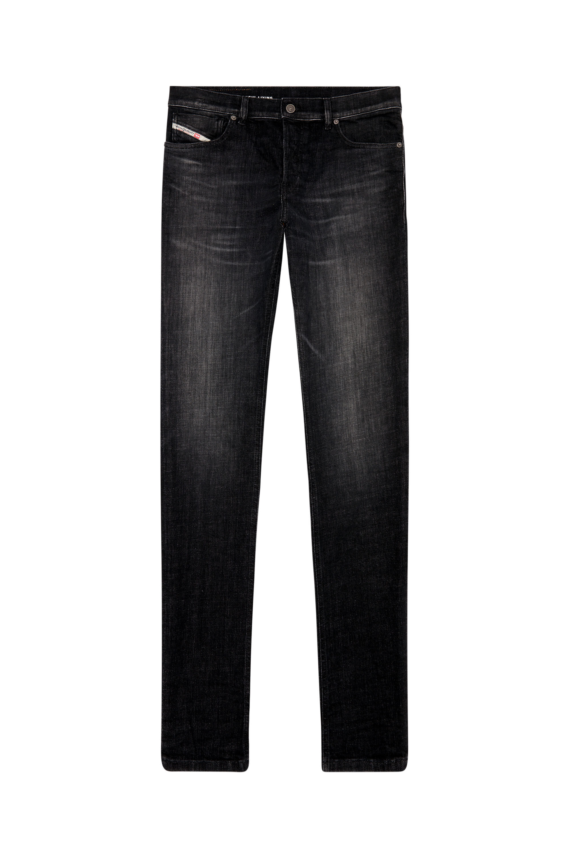 Diesel - Straight Jeans 1995 D-Sark 09H34, Negro/Gris oscuro - Image 2