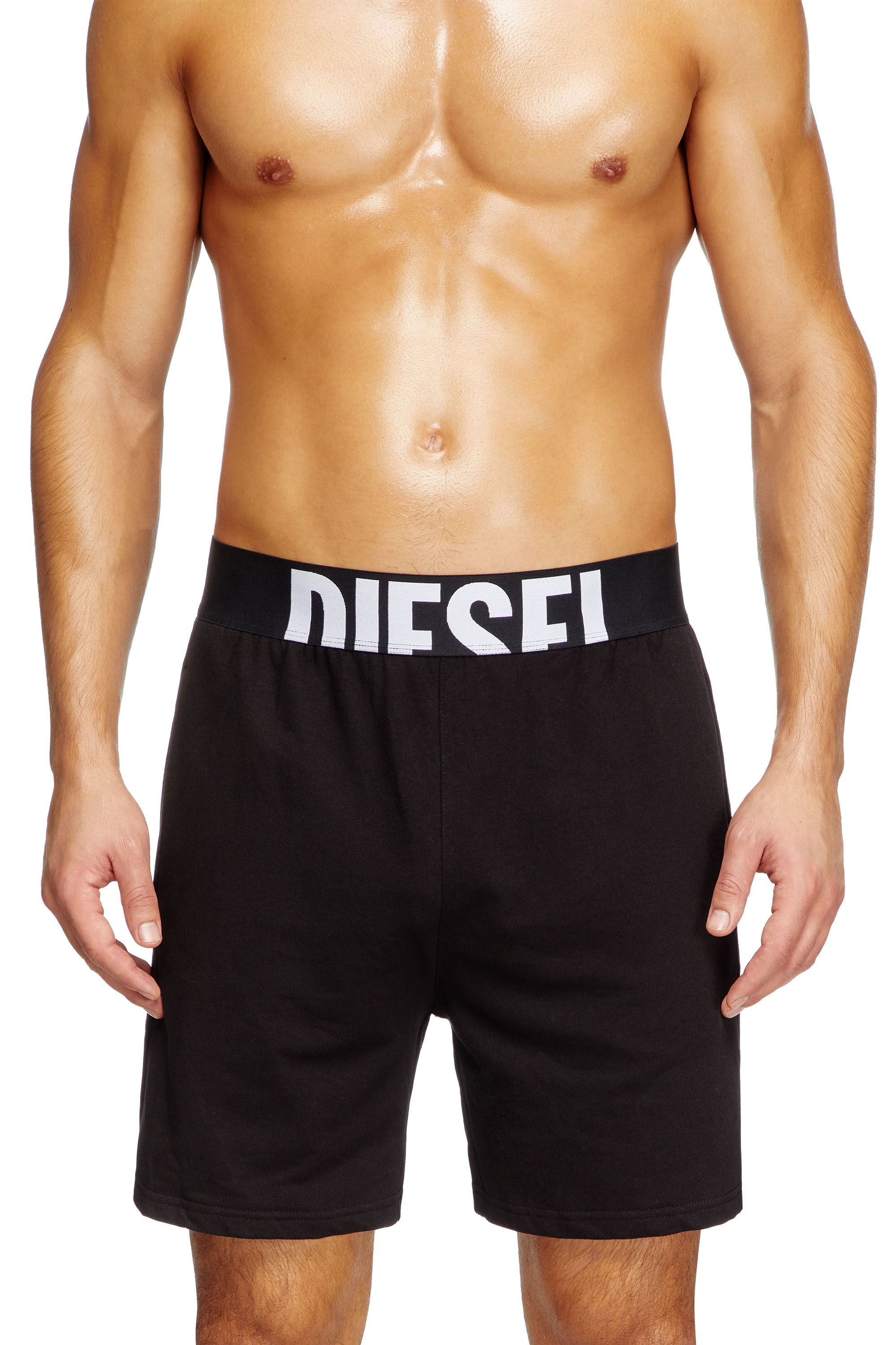 Diesel - DYLAN-D-POP, Pantalones cortos de pijama Hombre in Negro - 3