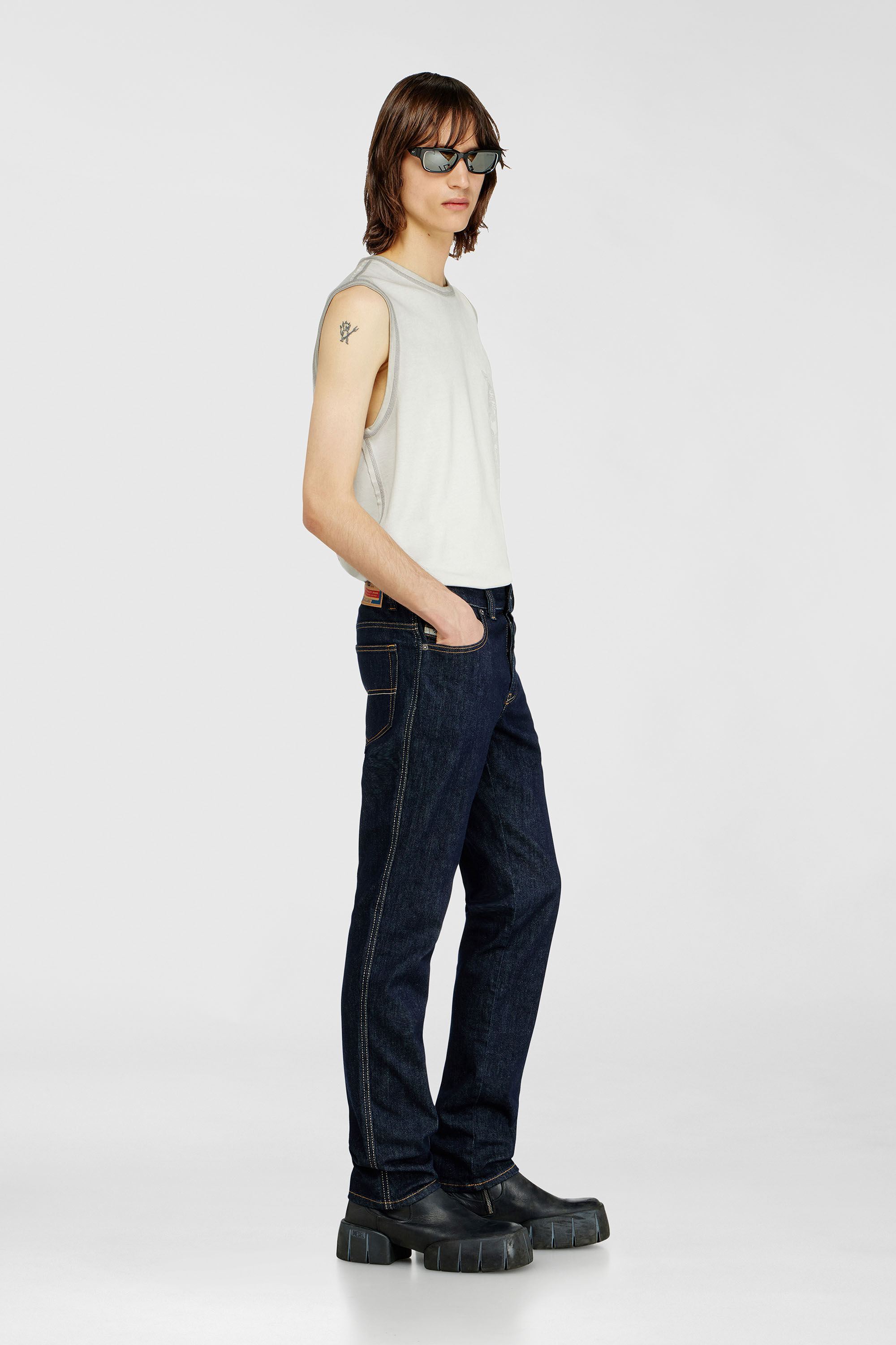 Diesel - Slim Jeans 1993 D-Vyl 0DBEJ Hombre, Azul Oscuro - 2