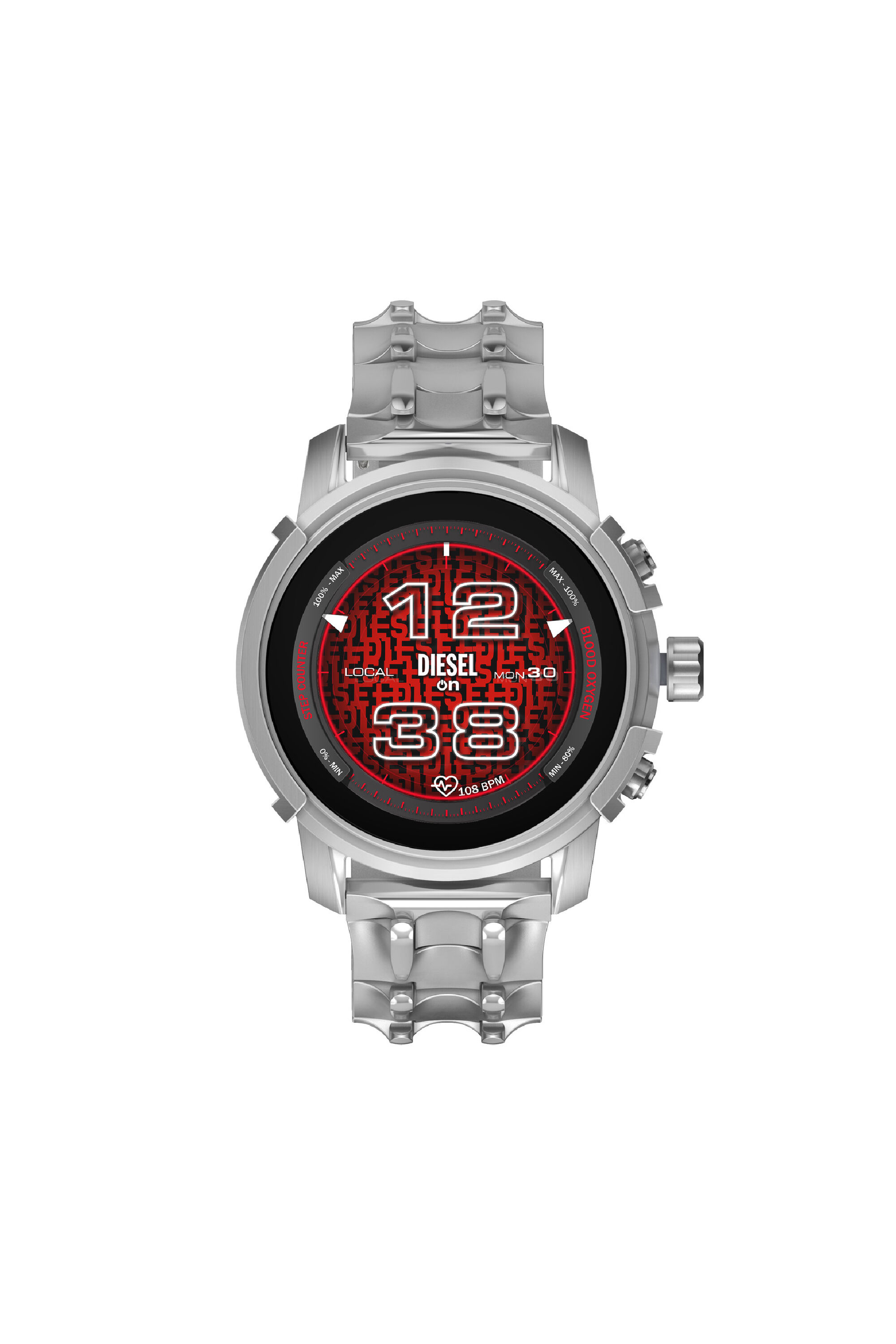 Smartwatch Griffed de acero inoxidable Hombre DZT2040 Diesel