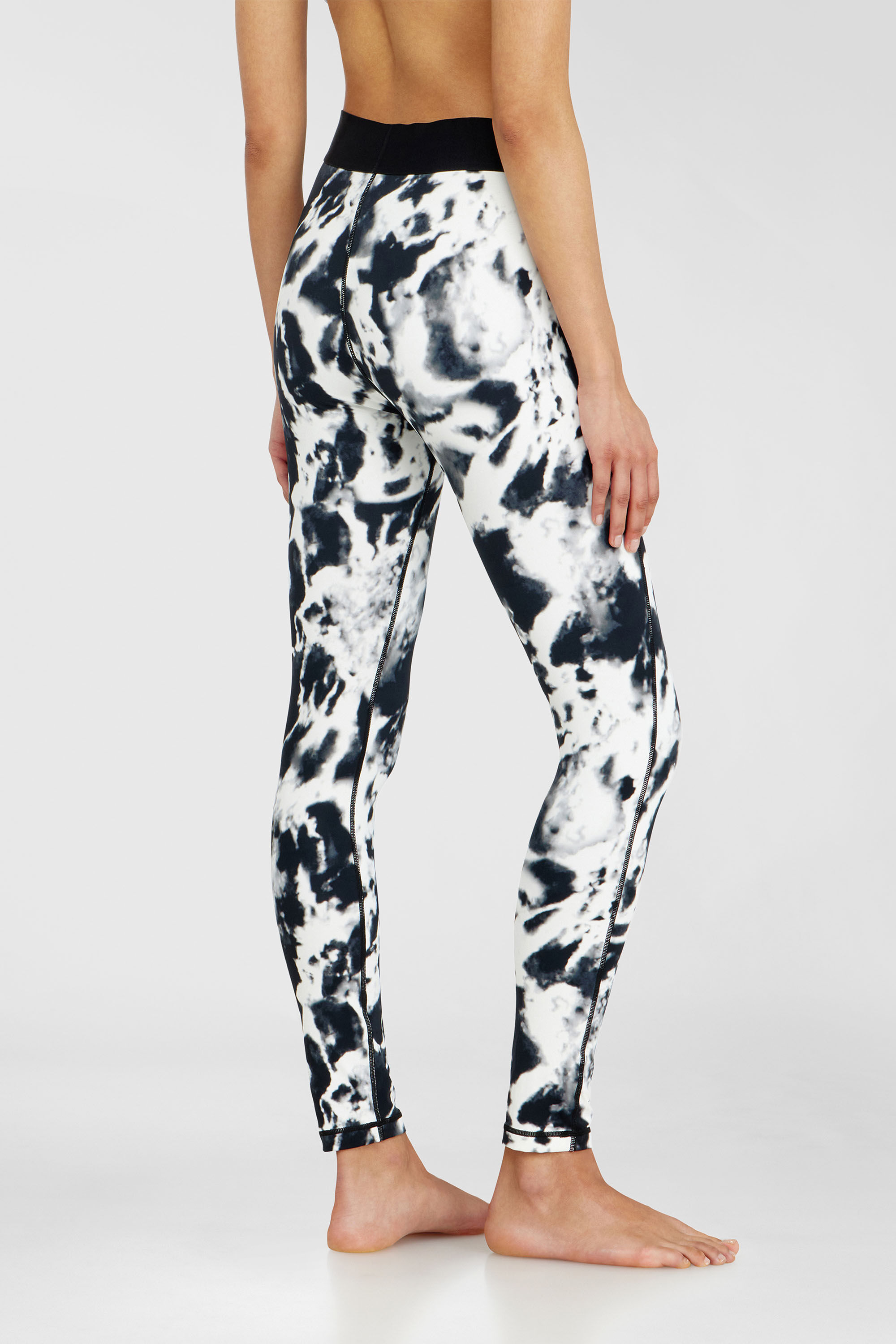 Diesel - ADELINE-D-POP, Leggings de microfibra estampada Mujer in Multicolor - 4