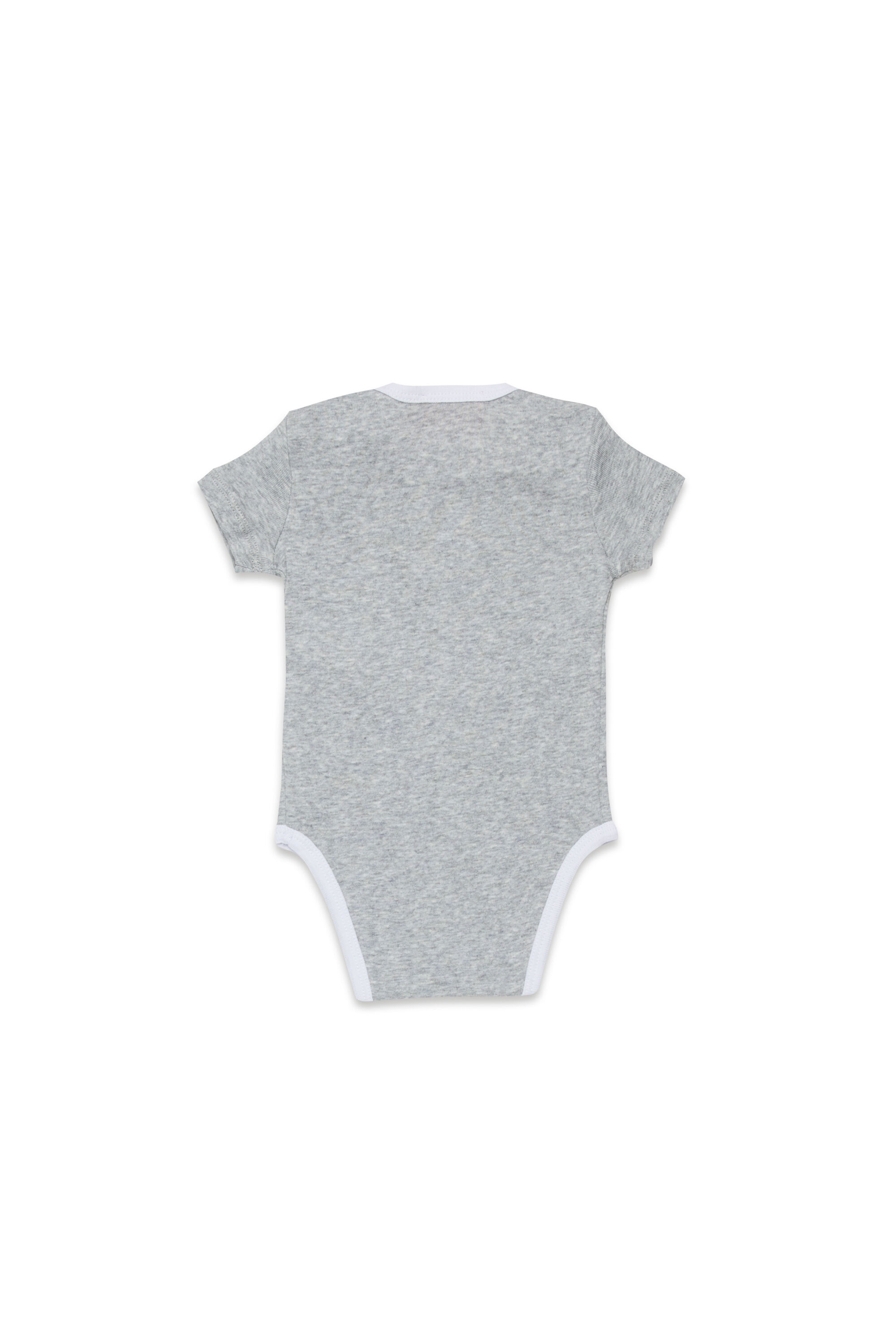 Diesel - URMAS-NB, Unisex's Born For Success newborn bodysuit in Grey - 2