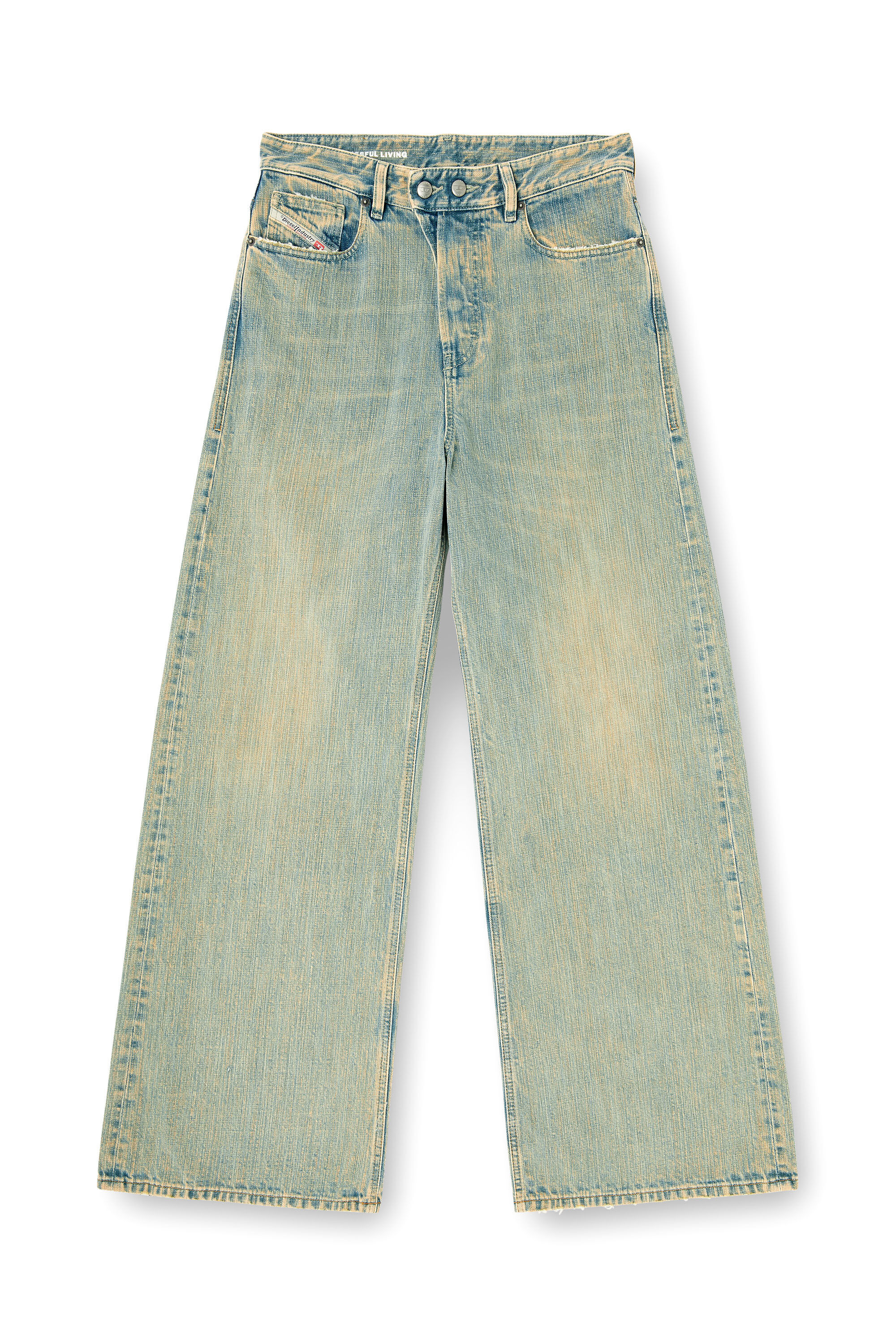 Diesel - Relaxed Jeans 1996 D-Sire 007CY Mujer, Azul medio - 2