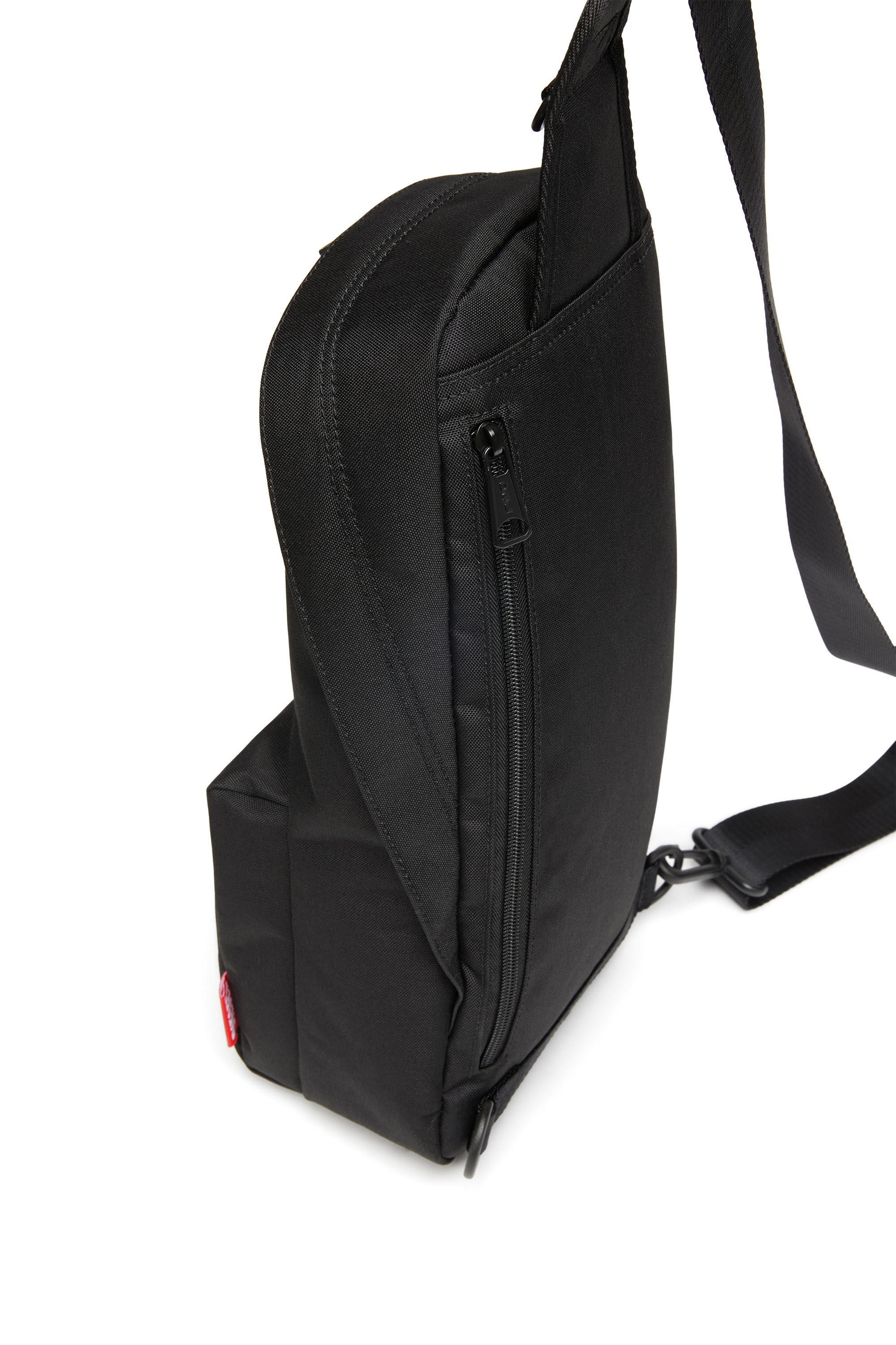 D Bsc Mochila de un solo tirante de tejido muy resistente Hombre Negro Diesel