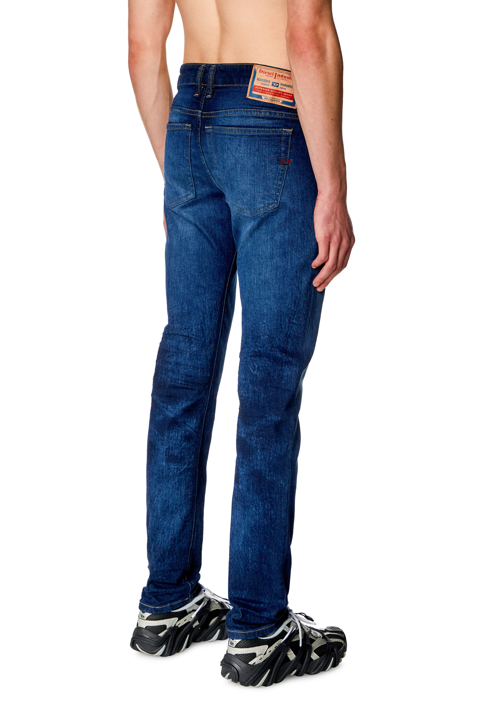 Diesel - Man Skinny Jeans 1979 Sleenker 0PFAV, Dark Blue - Image 4