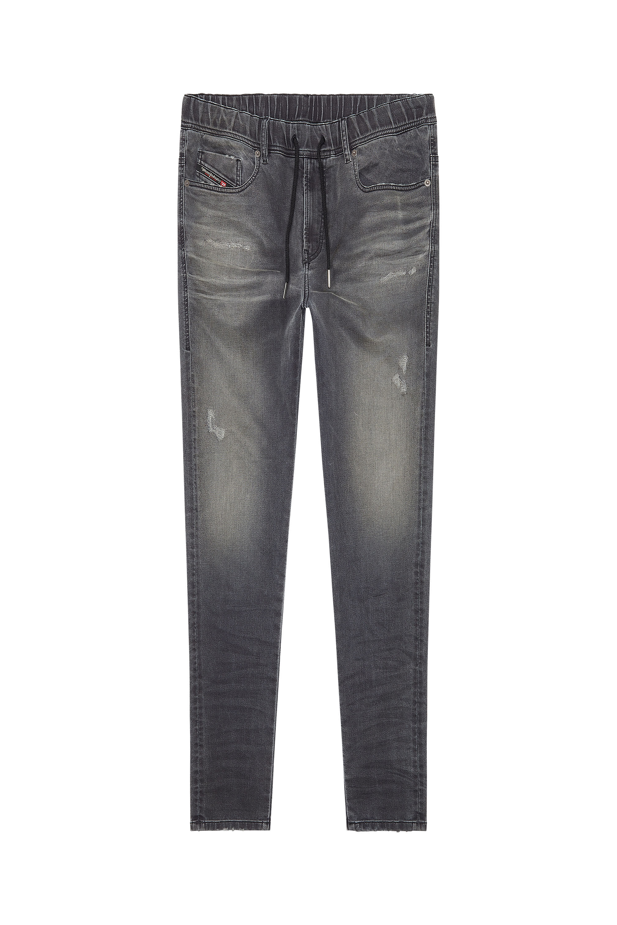 Diesel - Slim E-Spender JoggJeans® 068FP Hombre, Negro/Gris oscuro - 2