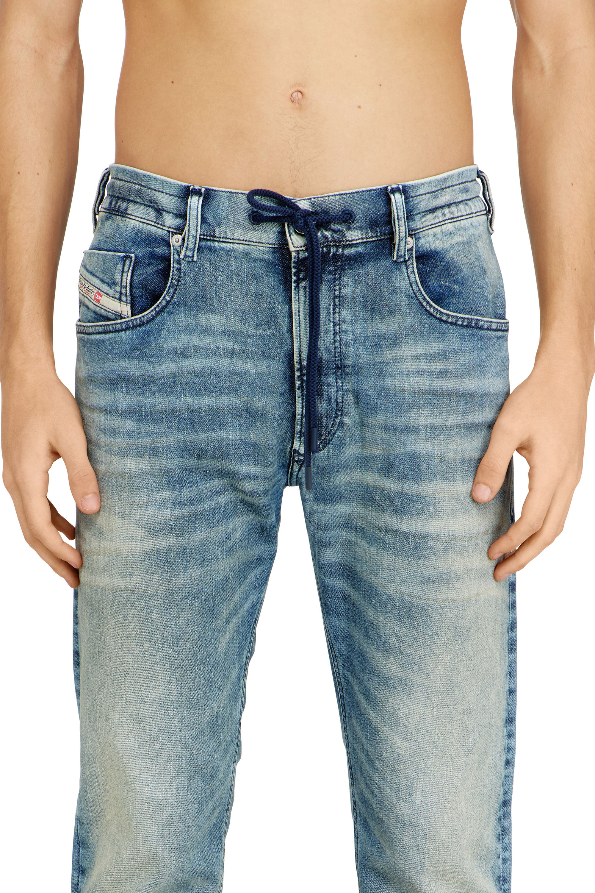 Diesel - Regular 2032 D-Krooley Joggjeans&reg; 09N63 Hombre, Azul Claro - 5