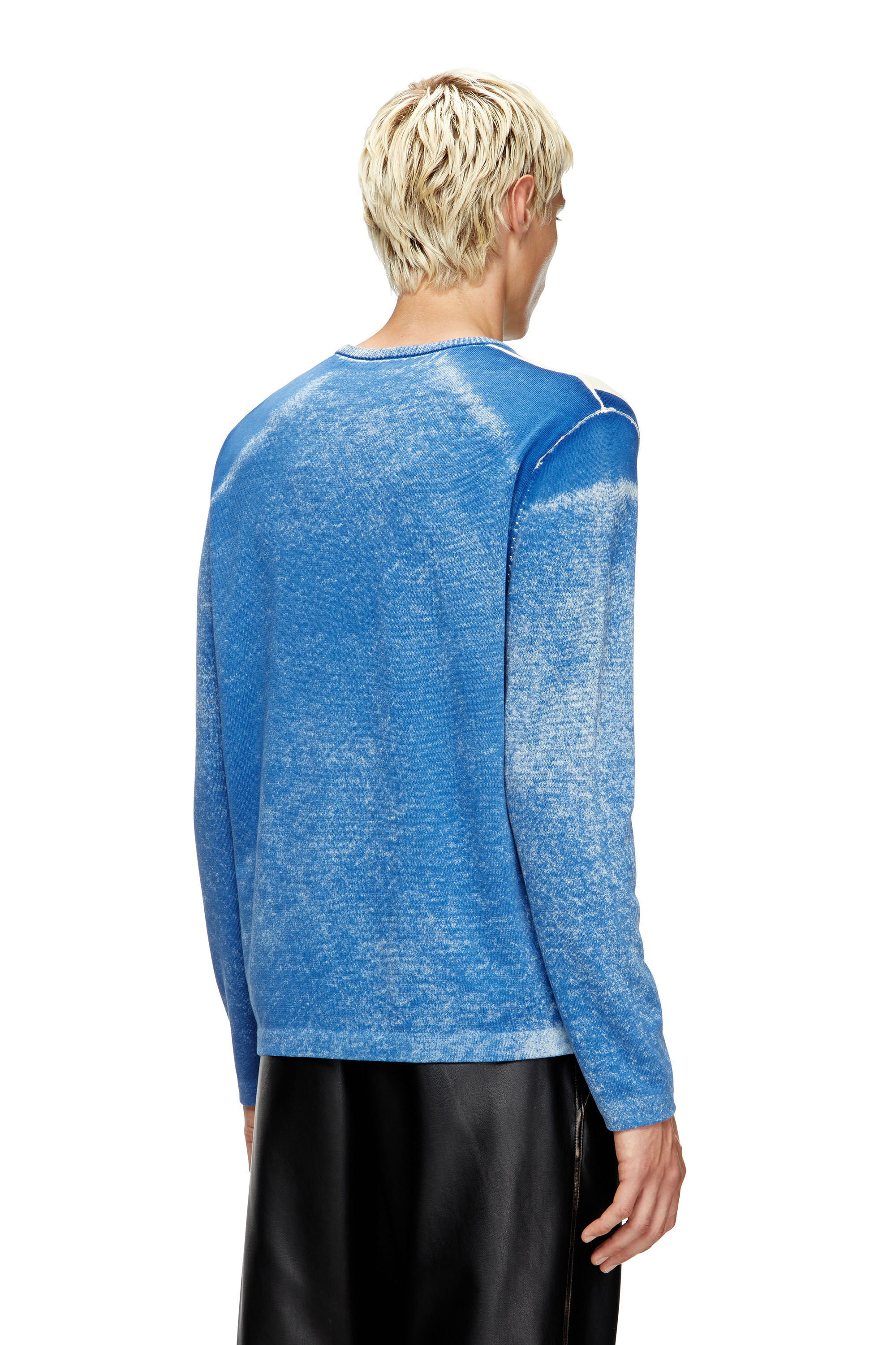 Diesel - K-OLIBA-V, Jersey con estampado interior de rayas Hombre in Multicolor - 4