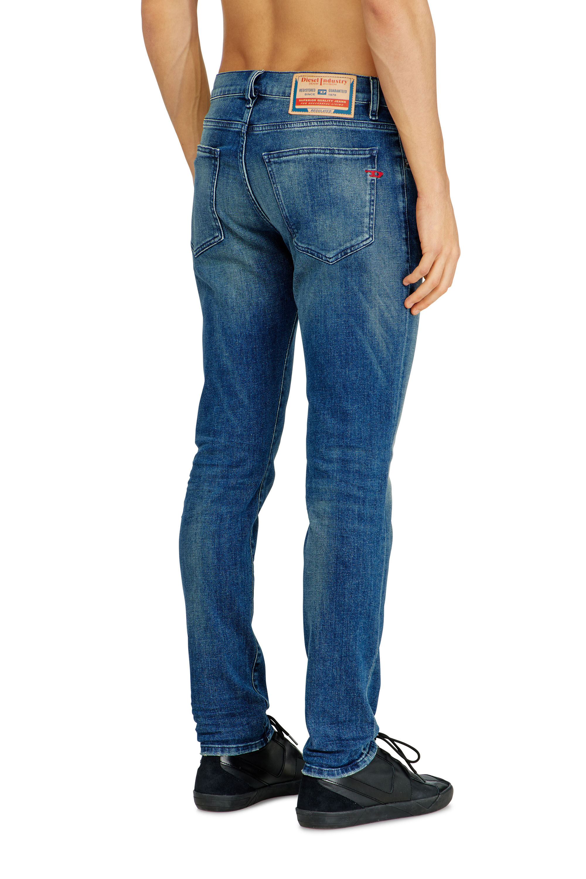 Diesel - Slim Jeans 2019 D-Strukt 0ADBT Hombre, Azul medio - 4