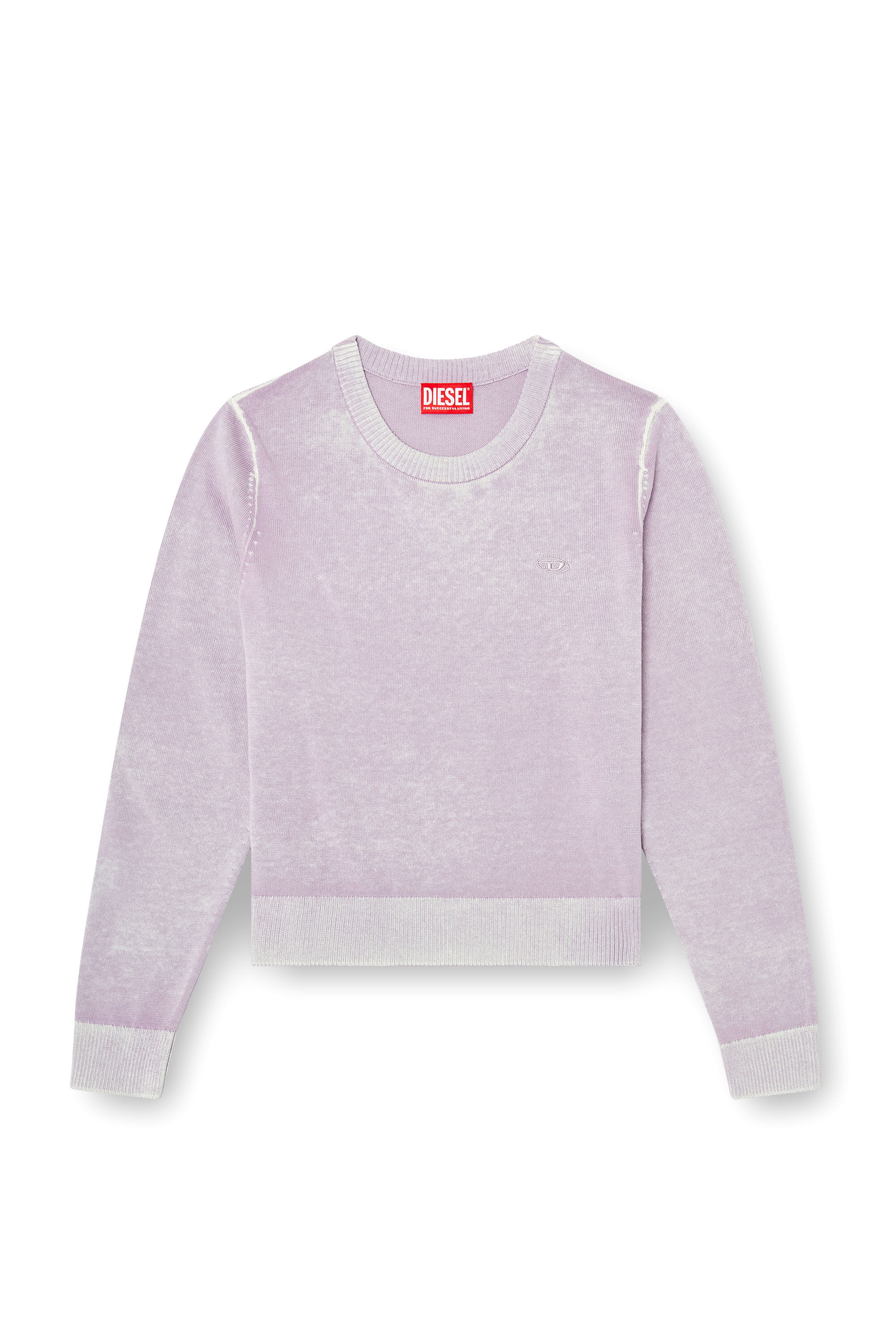 Diesel - M-LOVRE, Jersey con estampado reversible desgastado Mujer in ToBeDefined - 2