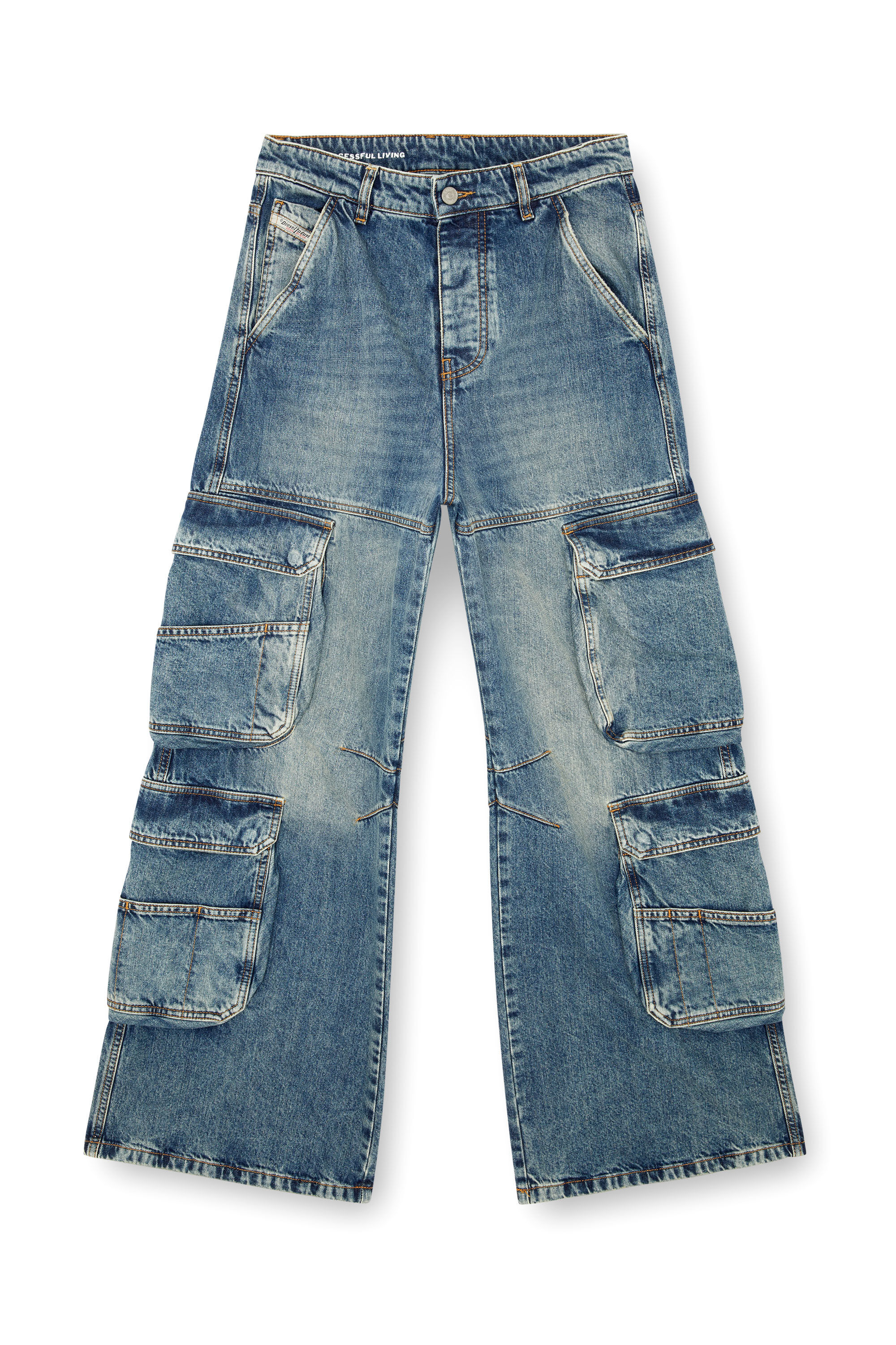 Diesel - Straight Jeans 1996 D-Sire 0NLAX, Mujer Straight Jeans - 1996 D-Sire in Azul marino - Image 2