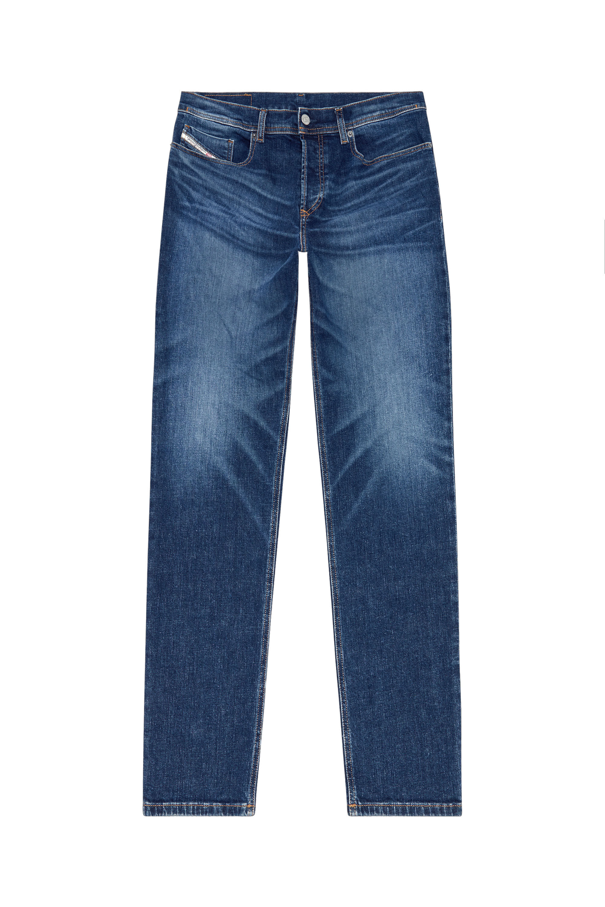 Diesel - Tapered Jeans 2023 D-Finitive 09J47, Azul Oscuro - Image 2