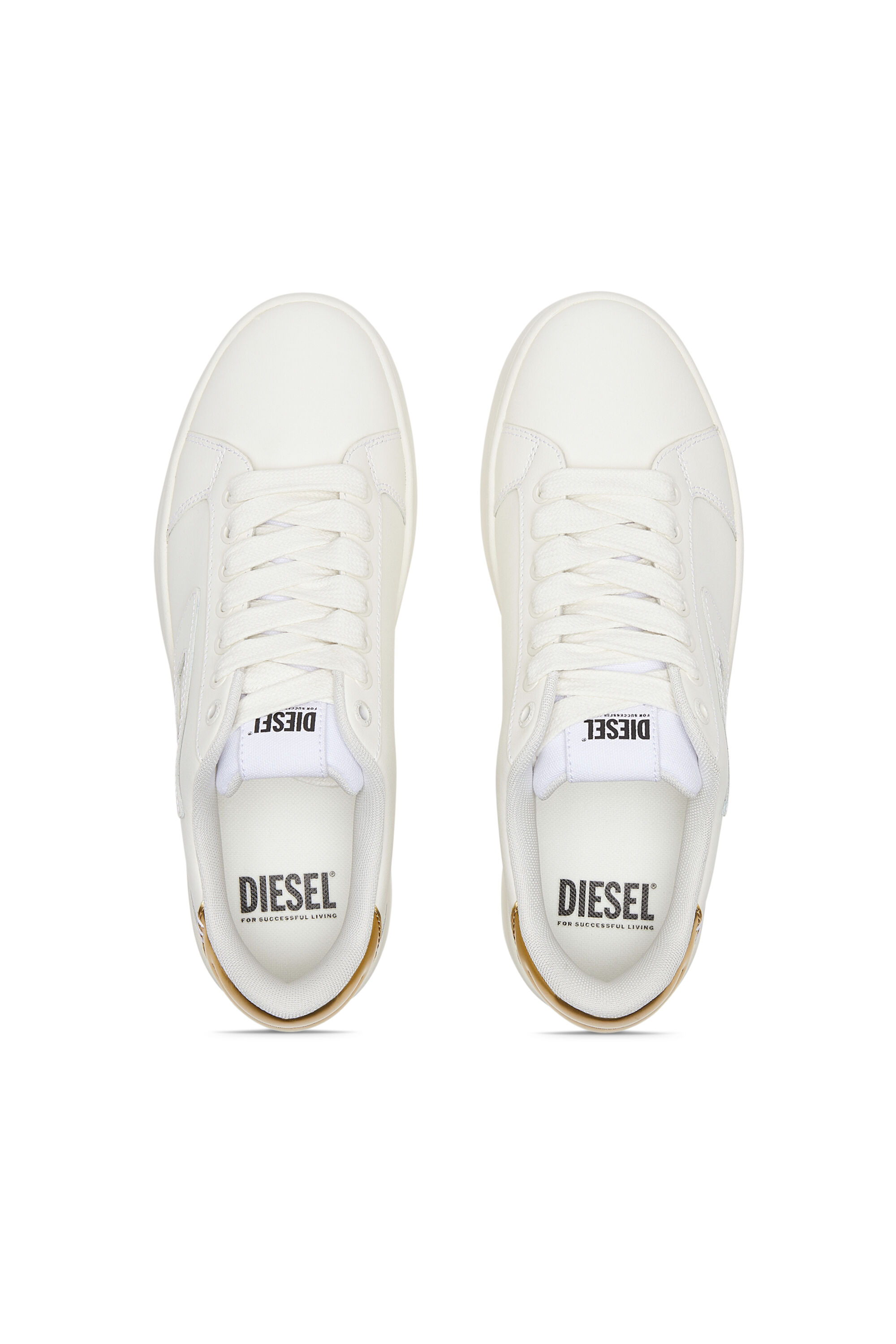 Diesel - S-ATHENE BOLD W, S-Athene Bold-Deportivas bajas con plataforma plana Mujer in Dorado - 4