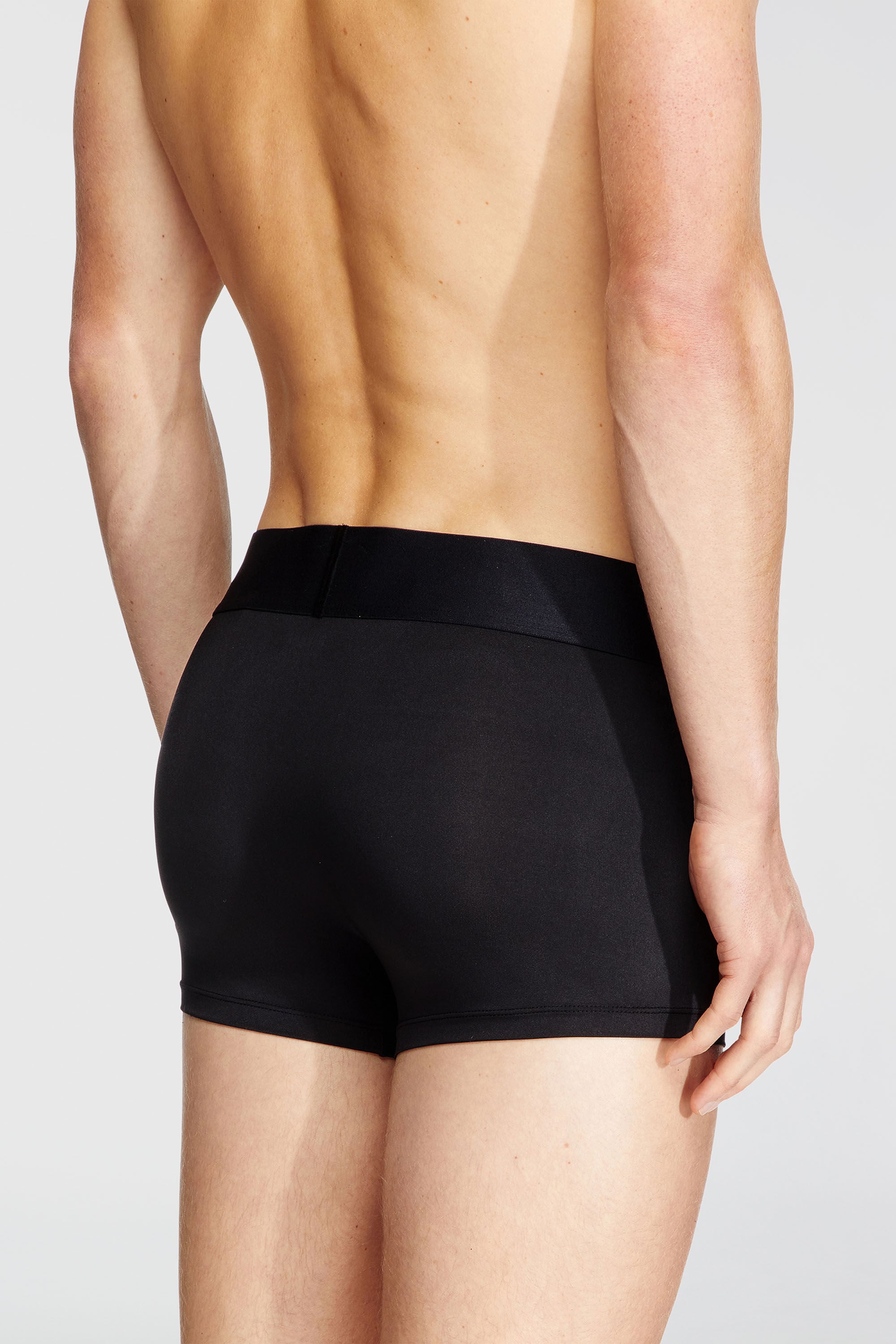 Diesel - DAMIEN-D-POP-3PACK-55, Paquete de tres b&oacute;xers ajustados de microfibra Hombre in Negro - 4
