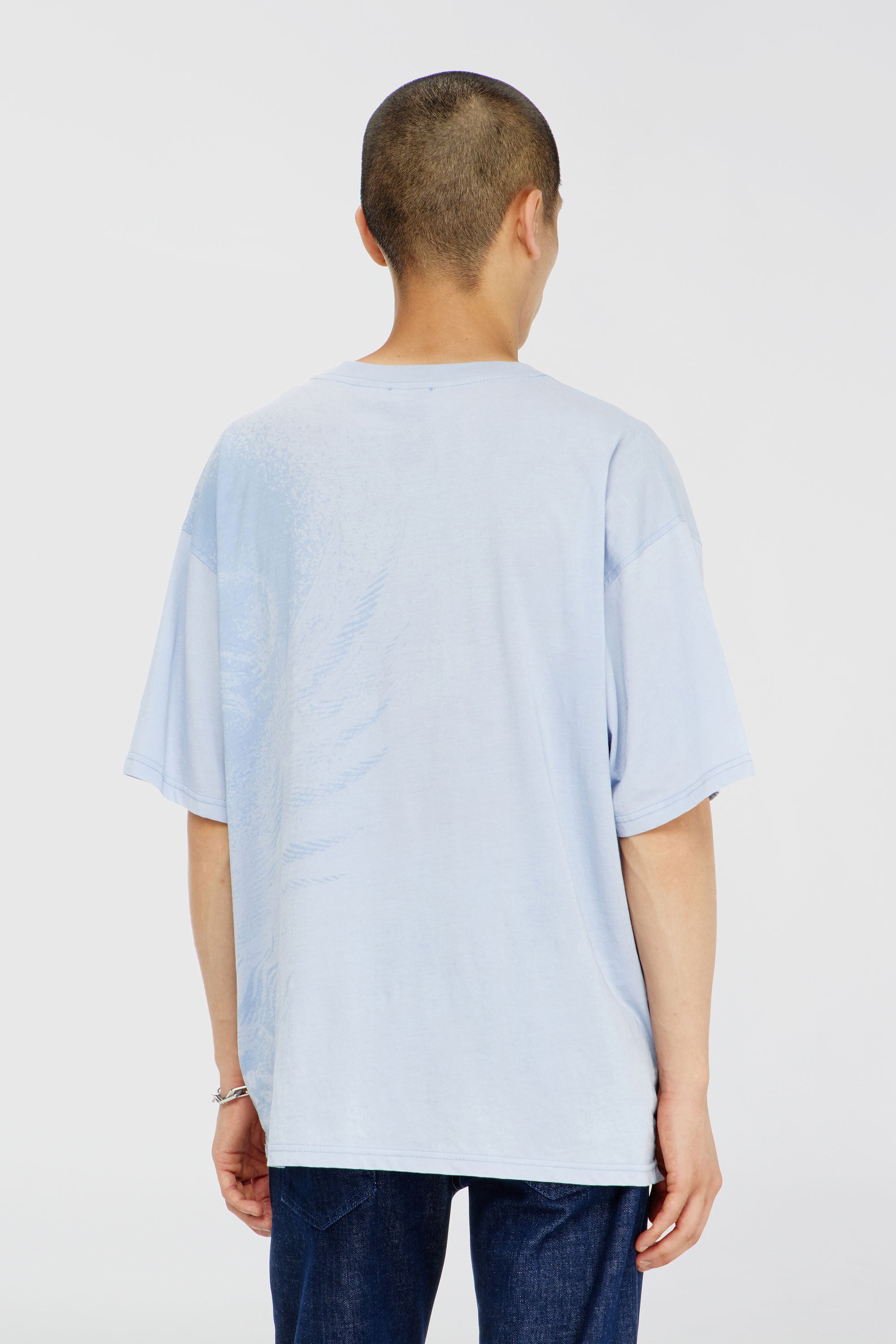 Diesel - T-BOXT-AA3, Camiseta de corte relajado con estampados de Hombre in Azul marino - 4