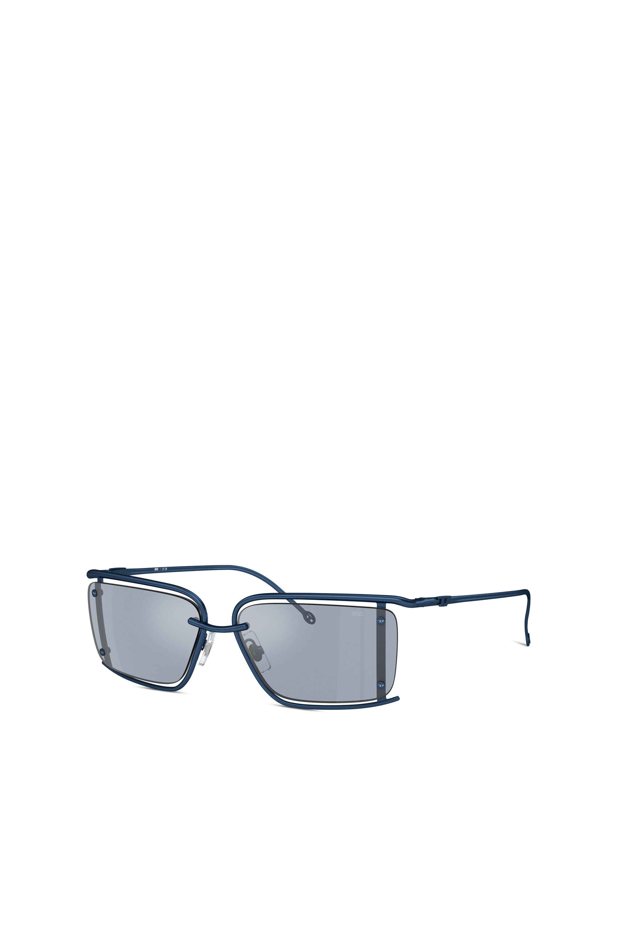 Gafas rectangulares Mujer Azul marino Diesel
