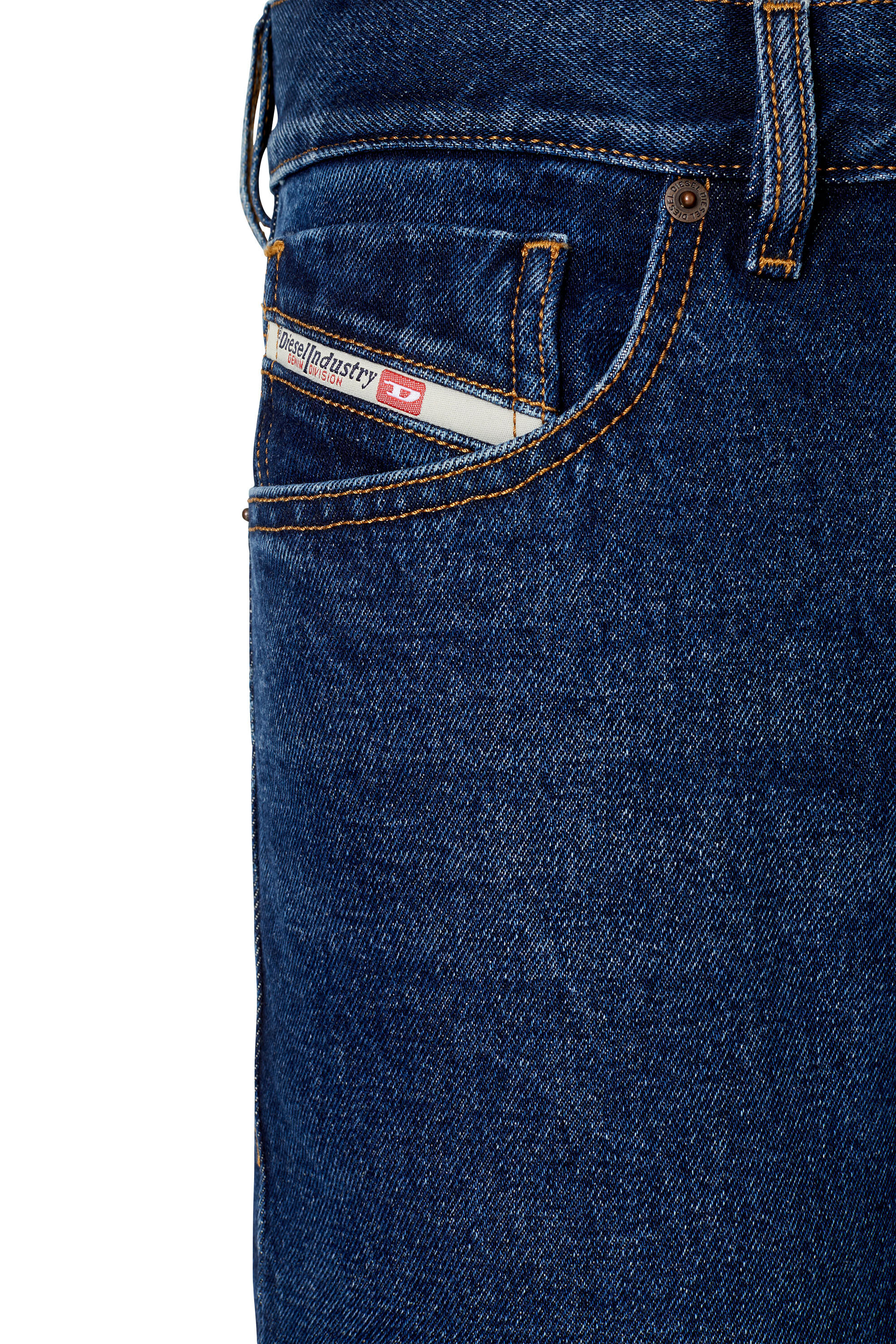 Diesel - 1995 007E6 Straight Jeans, Azul Oscuro - Image 6