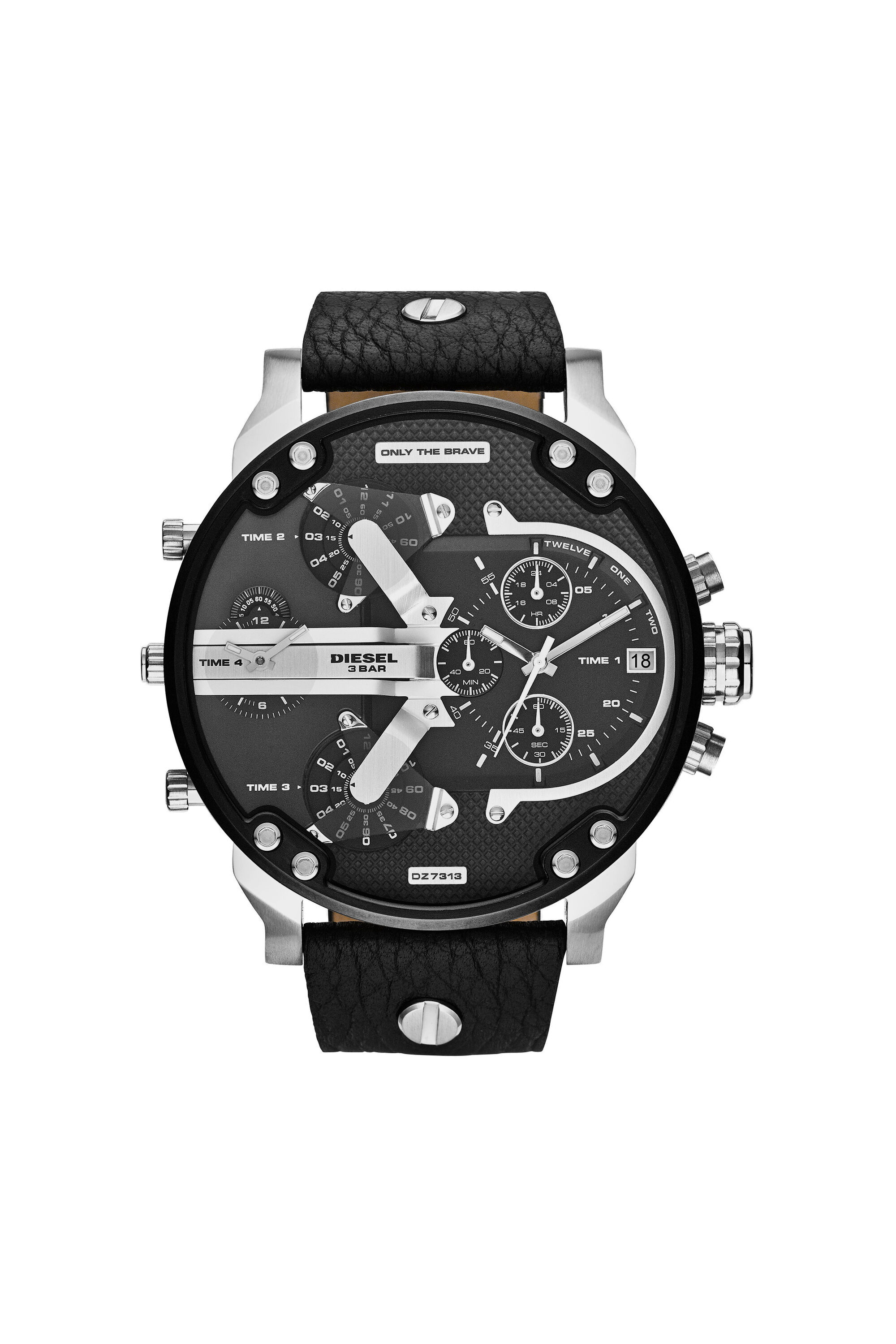 DZ7313 Reloj de hombre negro Diesel Mr. Daddy 2.0